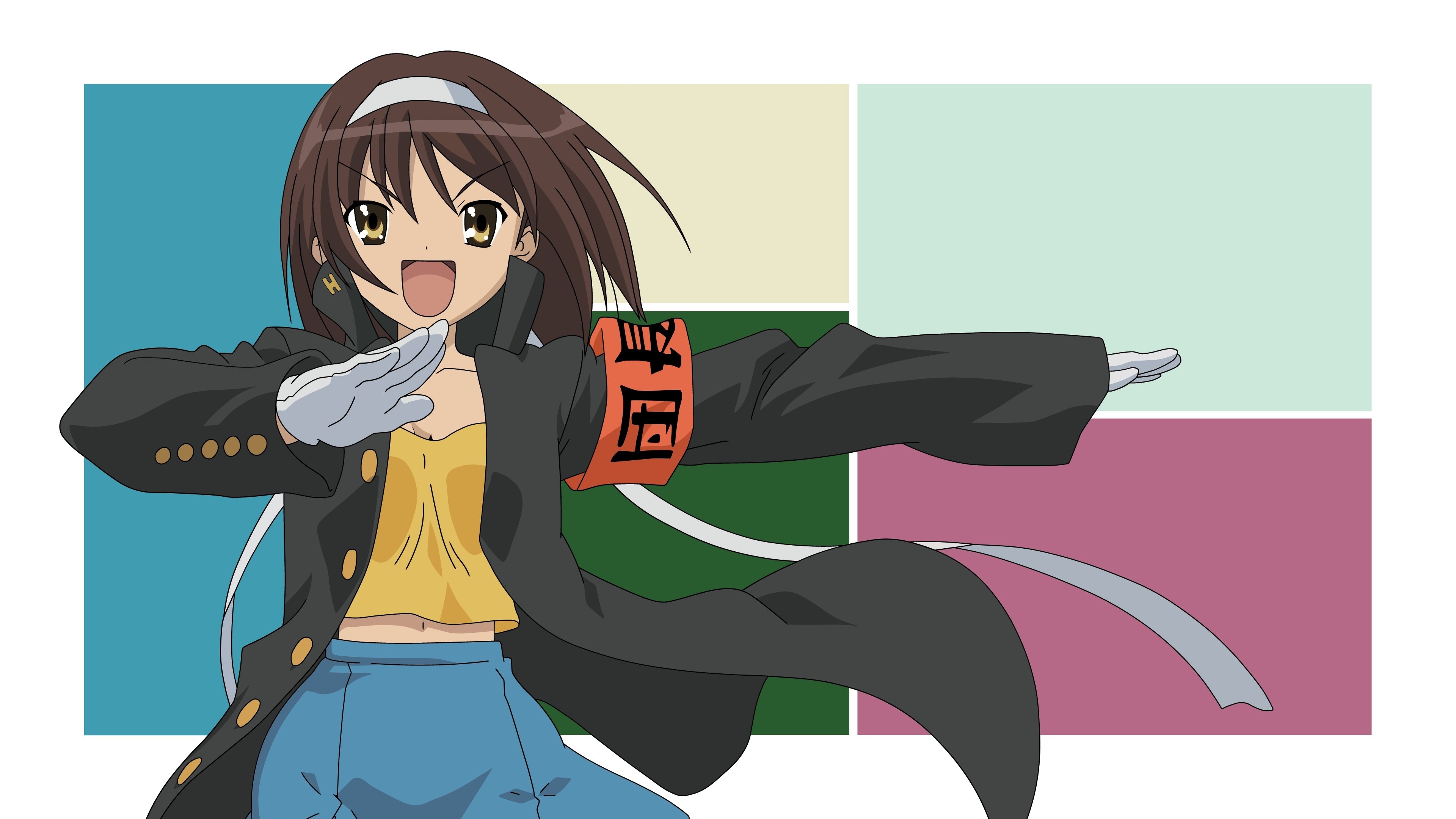 Haruhi Suzumiya wallpapers, Posted by, Sarah Sellers, Anime, 3840x2160 4K Desktop