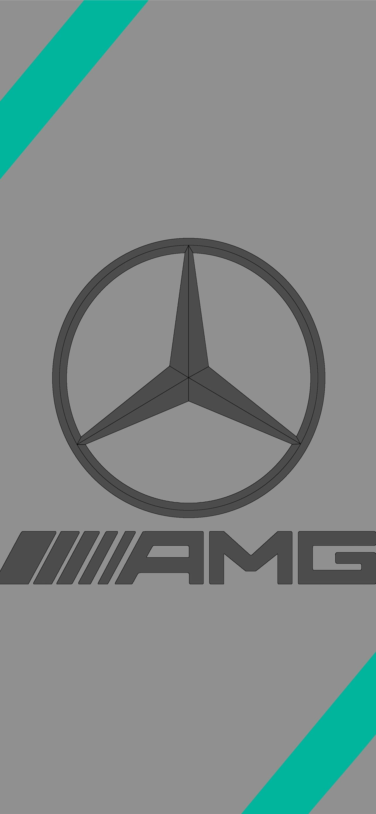 Mercedes-Benz: The first company to offer direct fuel injection, AMG. 1290x2780 HD Background.