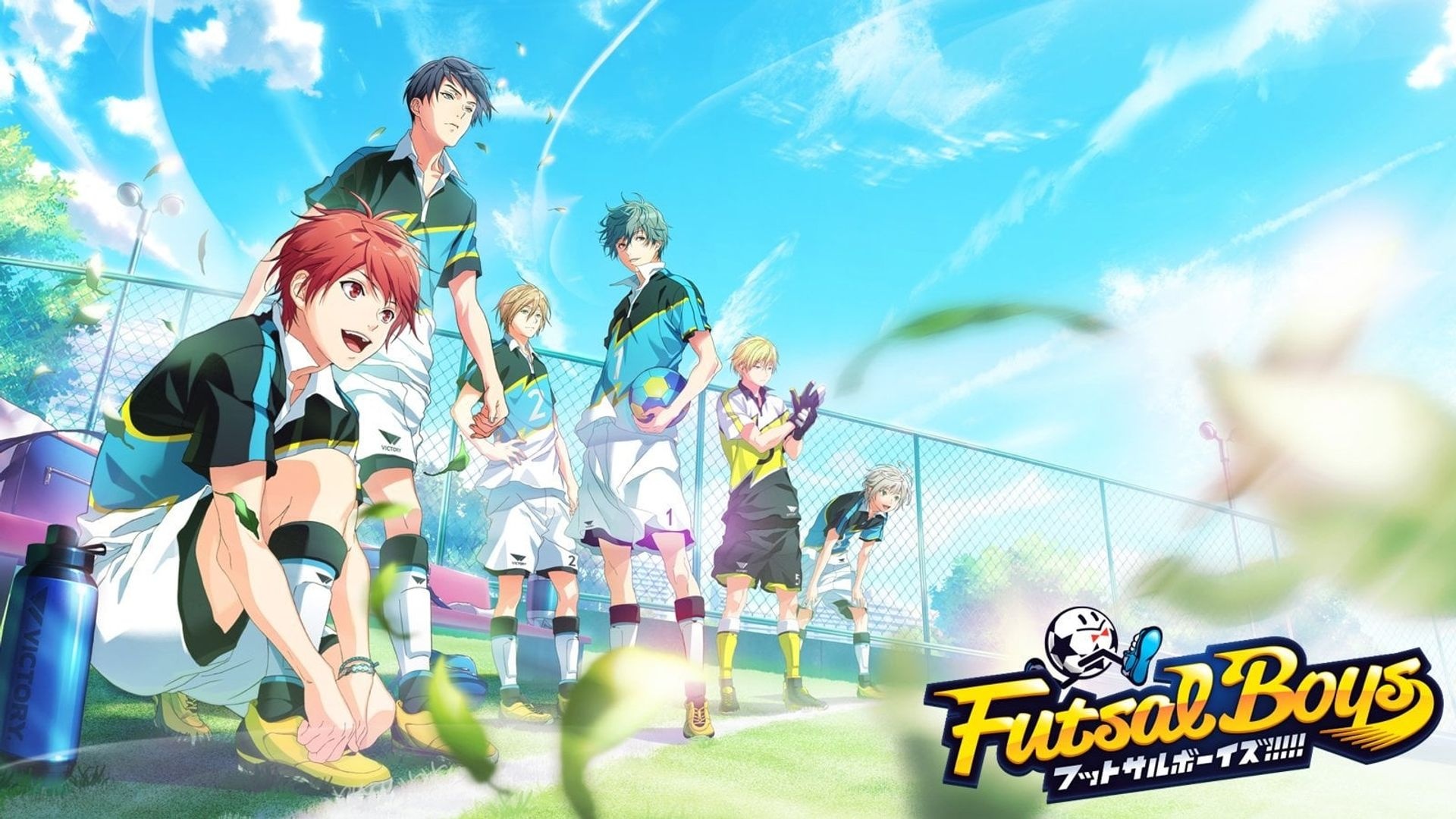 Futsal Boys!!!!!, Streaming episodes, Funimation platform, Convenient access, 1920x1080 Full HD Desktop