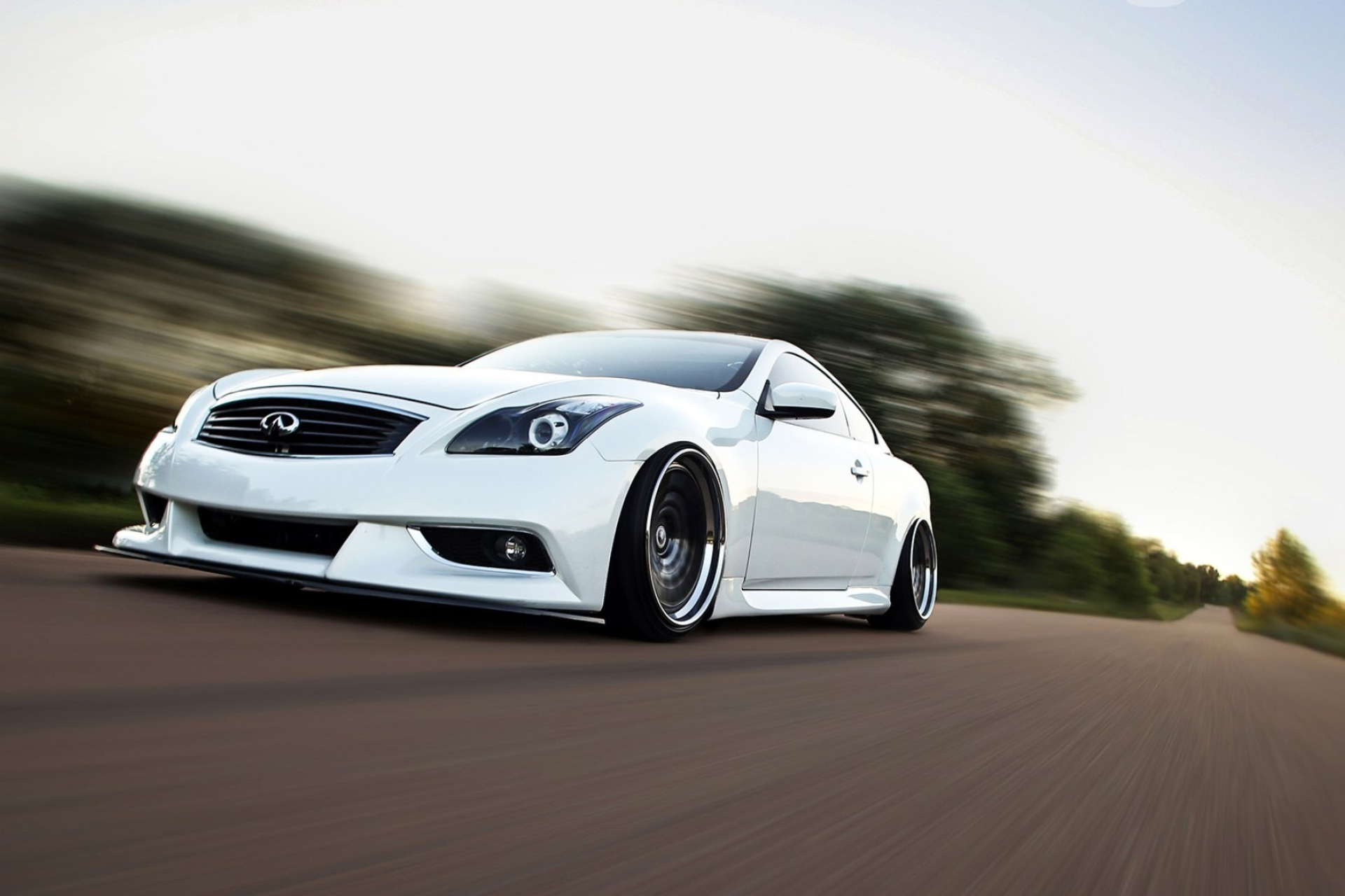 Infiniti G37, Stanced and awesome, Head-turning appearance, Blacked-out grille, 1920x1280 HD Desktop