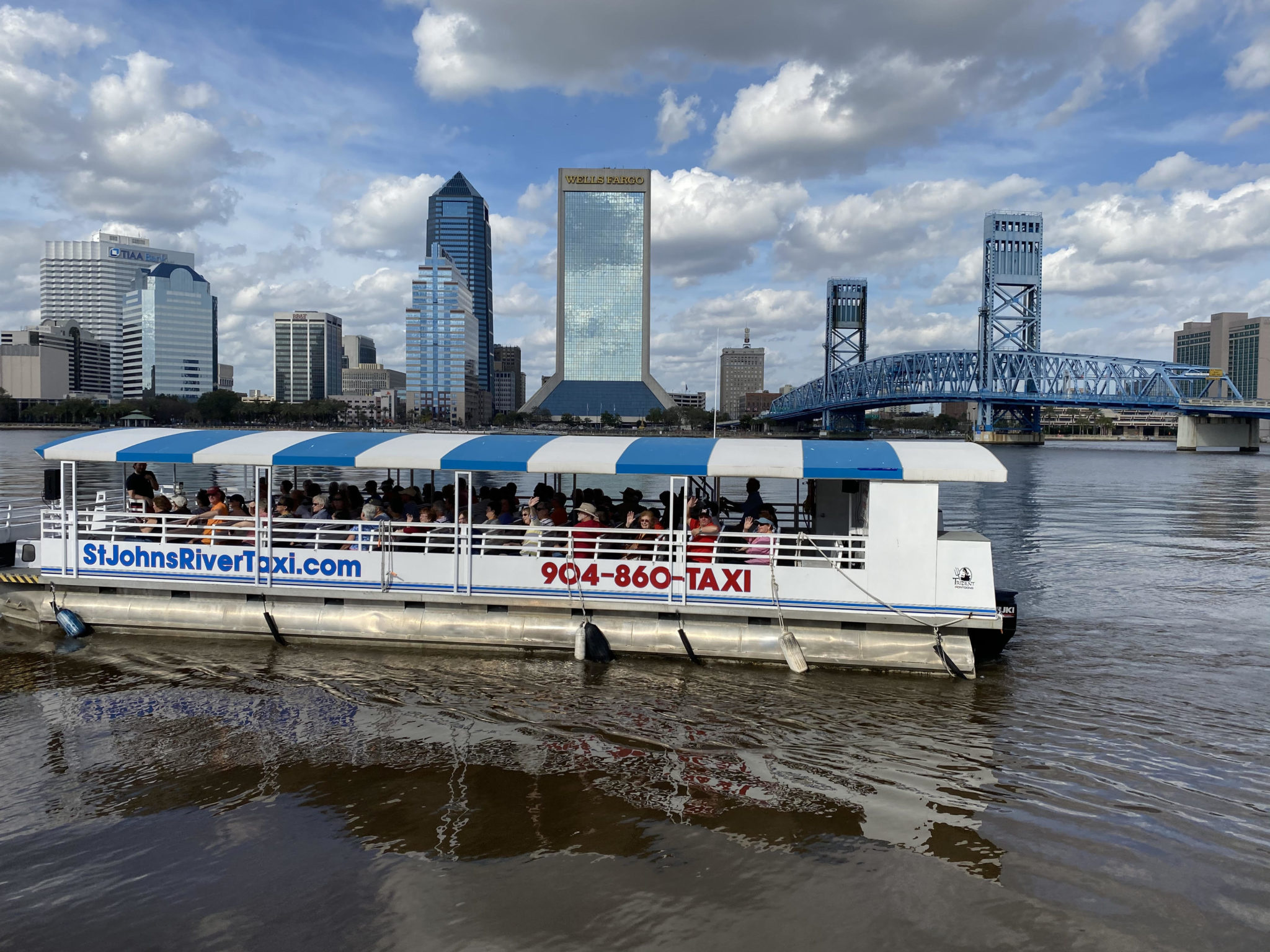 Water Taxi: St. Johns river taxi, Downtown transportation to and from the Doubletree Hotel. 2050x1540 HD Wallpaper.