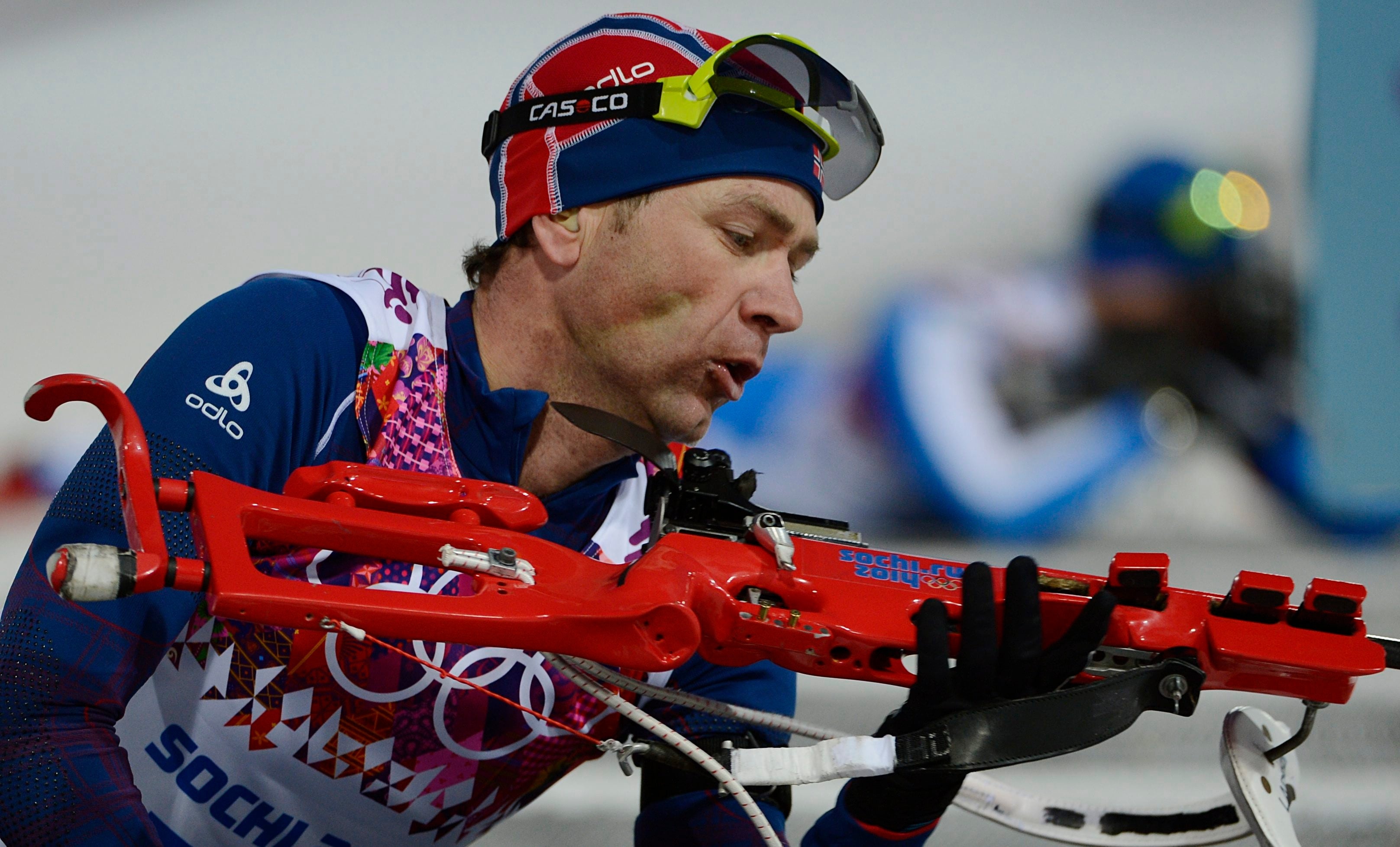 Ole Einar Bjoerndalen, Olympic day, February 8, The Olympics, 3240x1960 HD Desktop