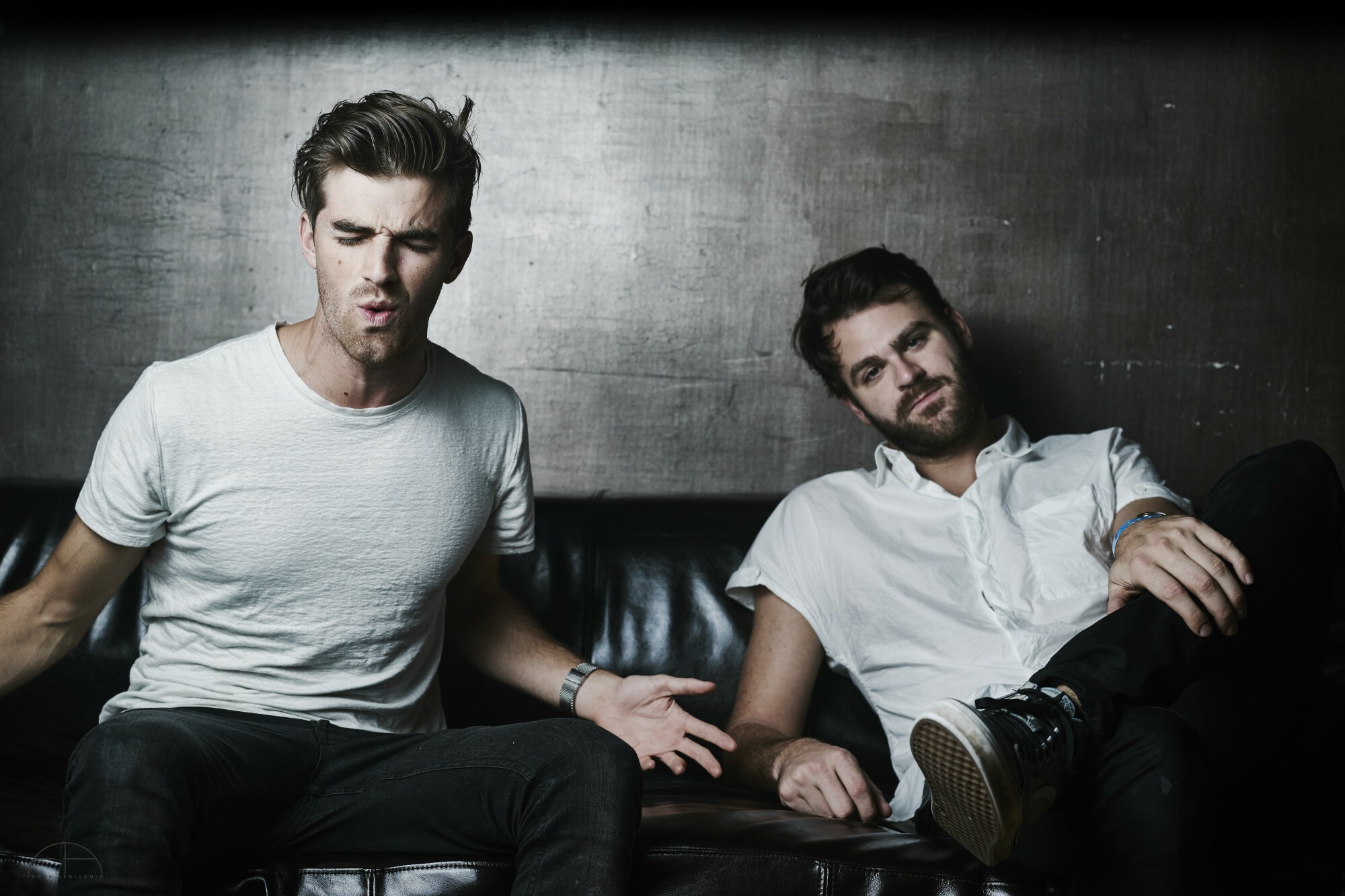 The Chainsmokers, Electropop duo, Chart-topping hits, Musical brilliance, 2000x1340 HD Desktop