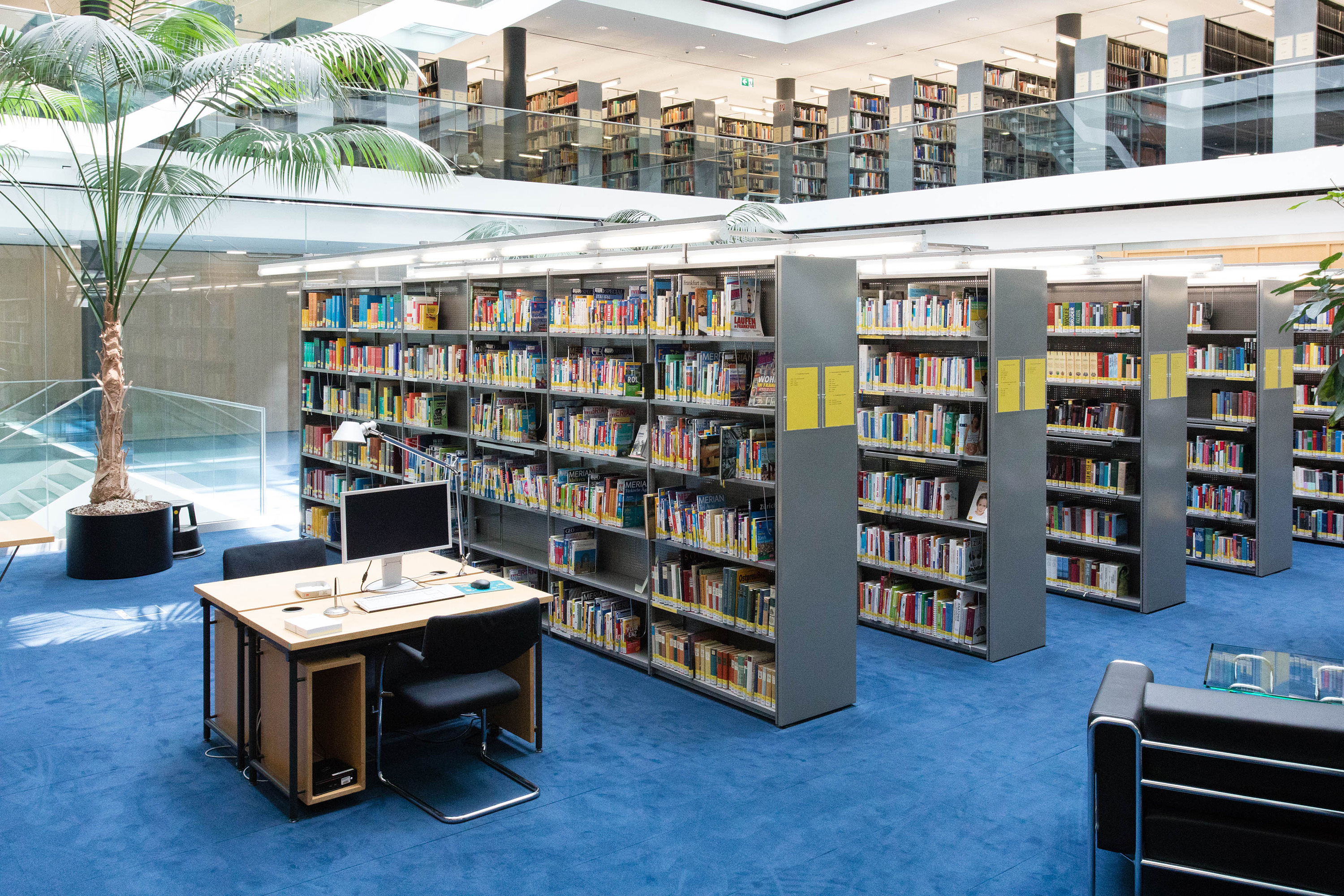 Library, Deutsche Bundesbank, Knowledge, Research, 3000x2000 HD Desktop