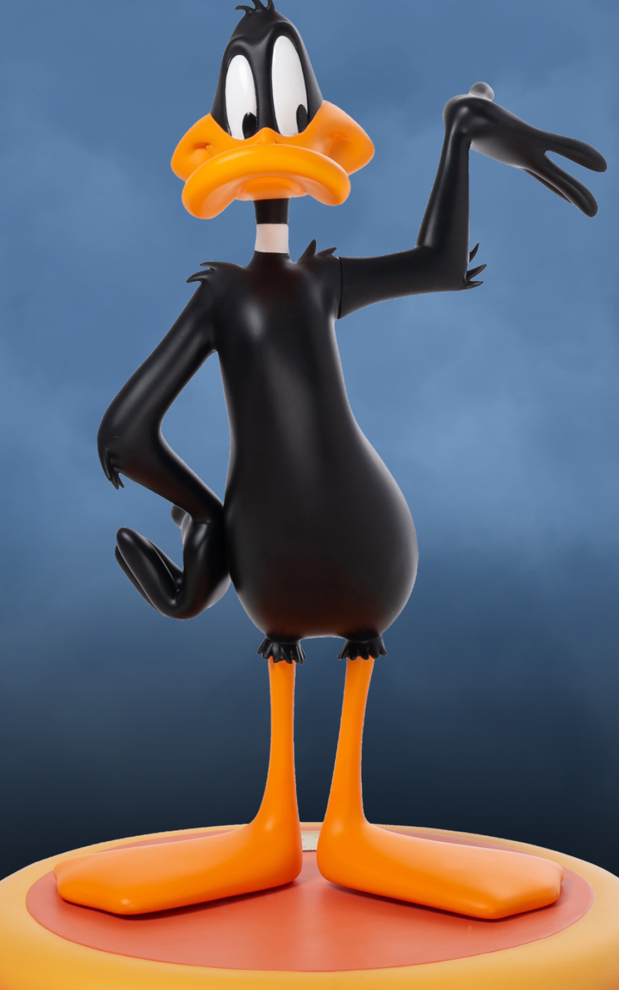 Duffy Duck, Lebensgroe Looney, Tunes statue, 11 figur, 1260x2000 HD Handy