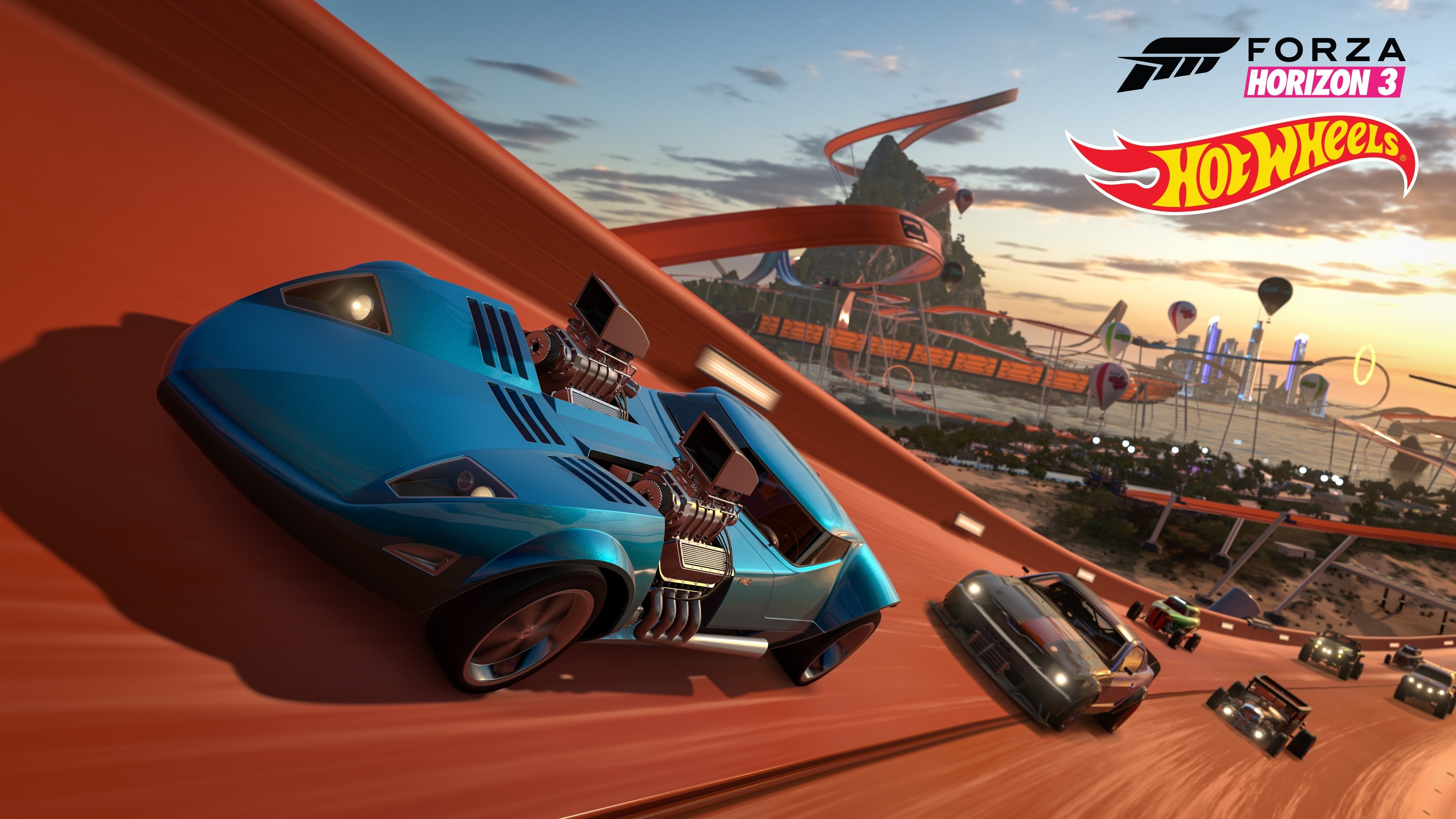 Forza Horizon 3, Hot Wheels Wallpaper, 3840x2160 4K Desktop
