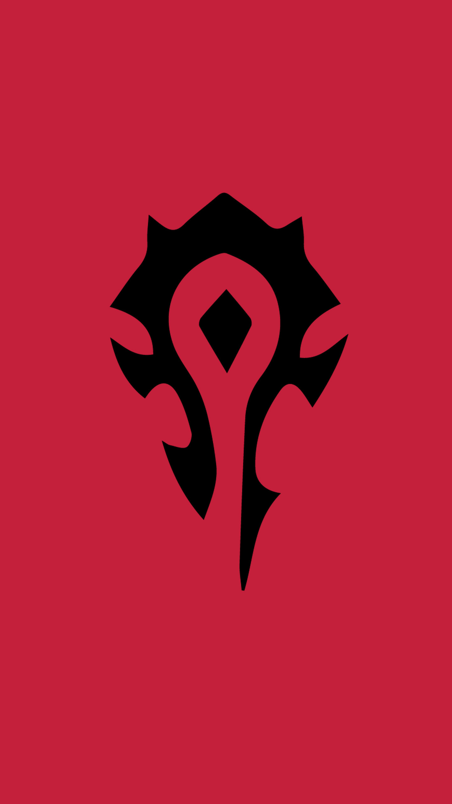 Horde Logo Wow posted by John Sellers 1440x2560