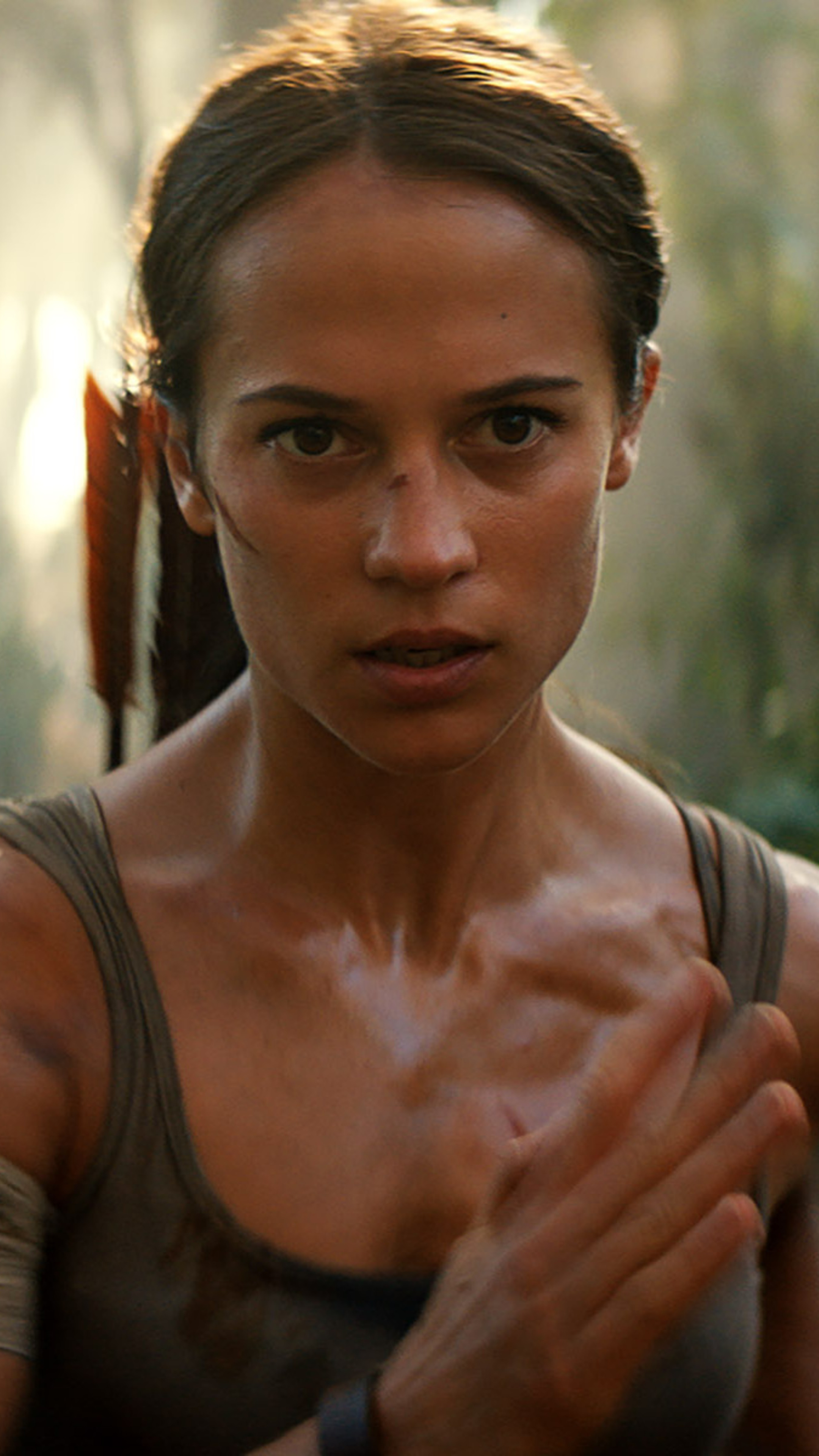 Tomb Raider: Metro-Goldwyn-Mayer, Warner Bros. Pictures, GK Films, Square Enix. 2160x3840 4K Wallpaper.