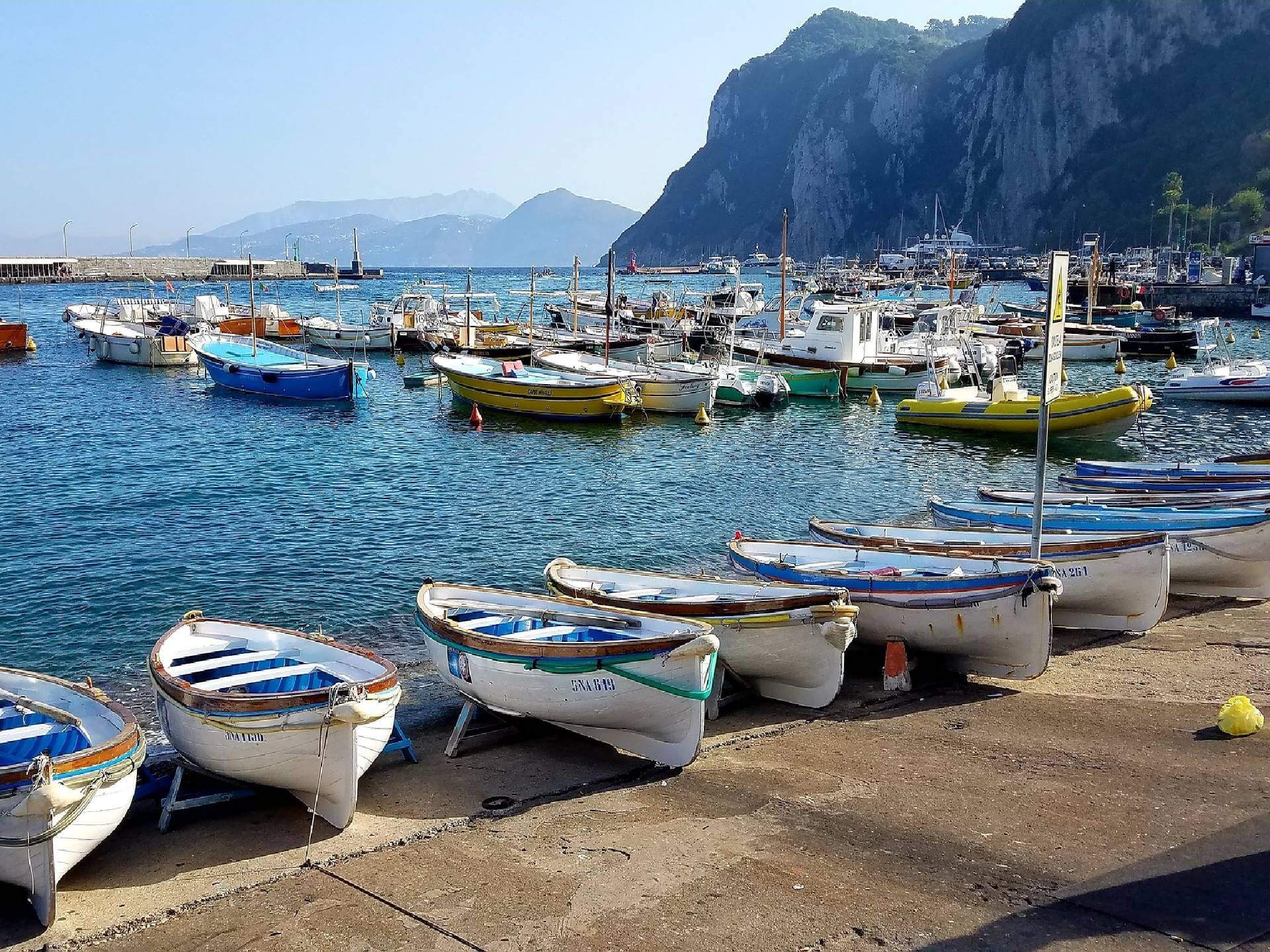 Capri Island, Grand Tour, Historical landmarks, Nature's beauty, 1920x1440 HD Desktop