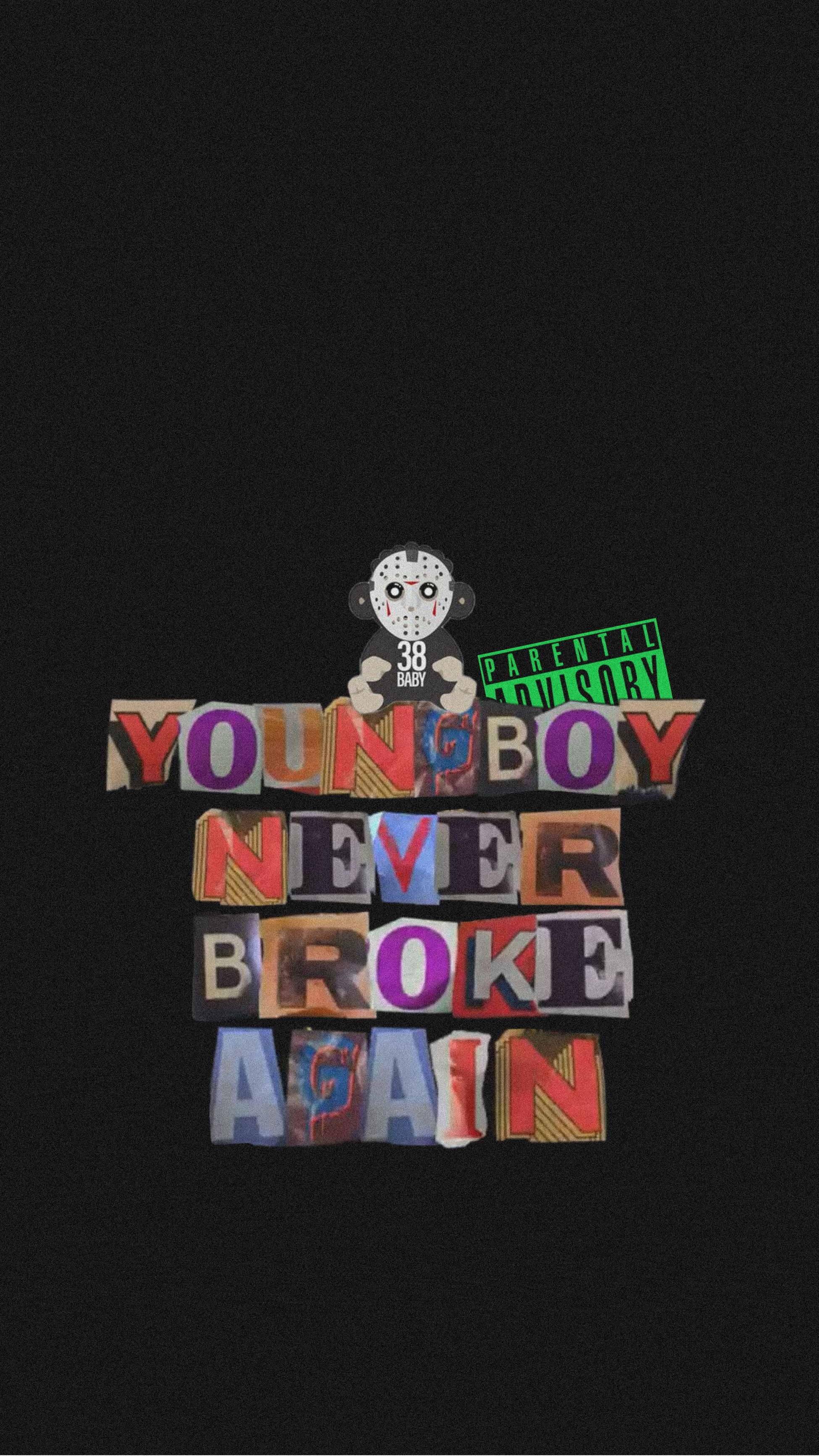 YoungBoy Never Broke Again, Badass wallpaper, iPhone, Hood, 1950x3470 HD Handy