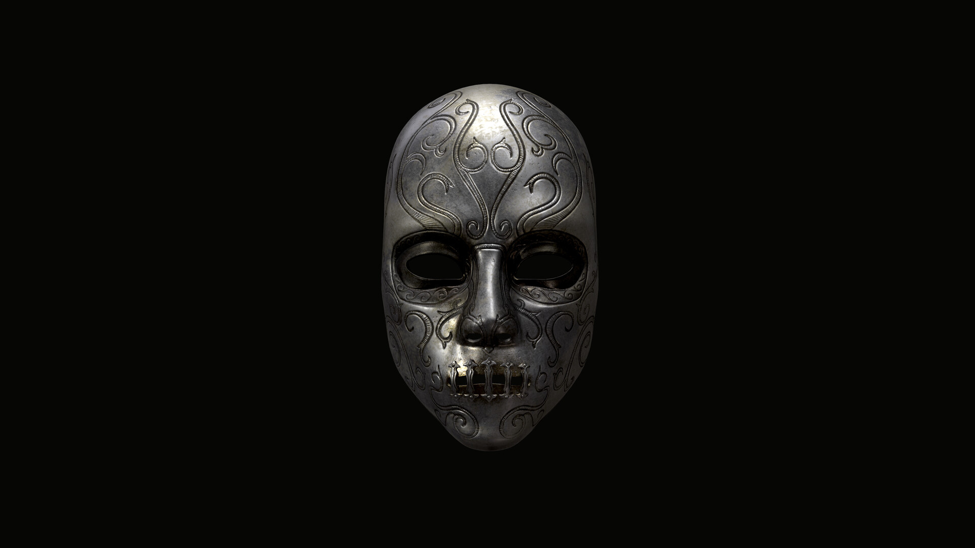 Death Eaters, Surreal mask, Artistic interpretation, Enigmatic character, 1920x1080 Full HD Desktop