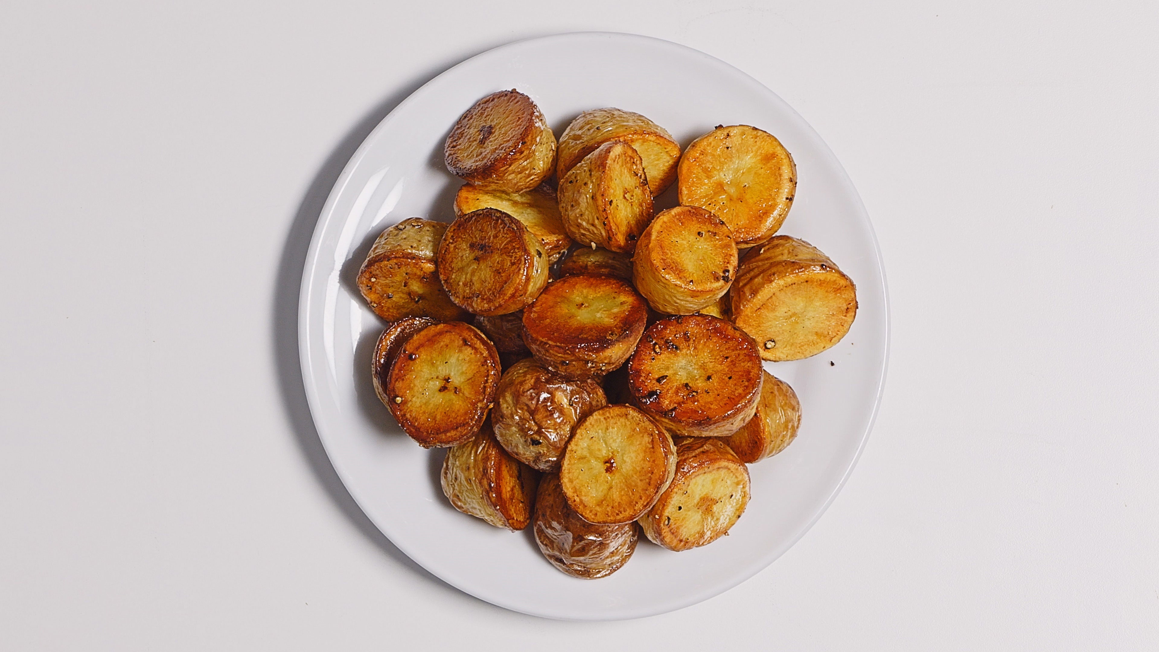 Oven-roasted potatoes, Bon Apptit recipe, Golden and crispy, Perfect side dish, 3840x2160 4K Desktop
