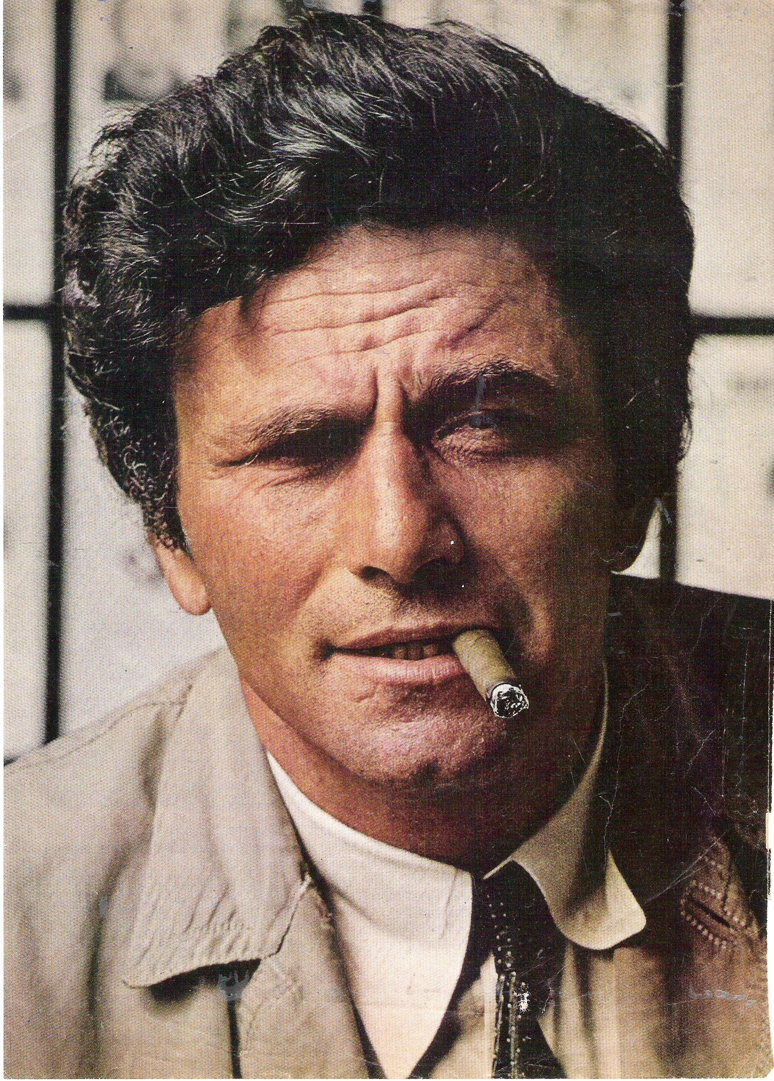 Peter Falk: An actor playing the titular role in the long-running American series ‘Columbo’, Four ‘Primetime Emmy’ awards. 1550x2170 HD Background.
