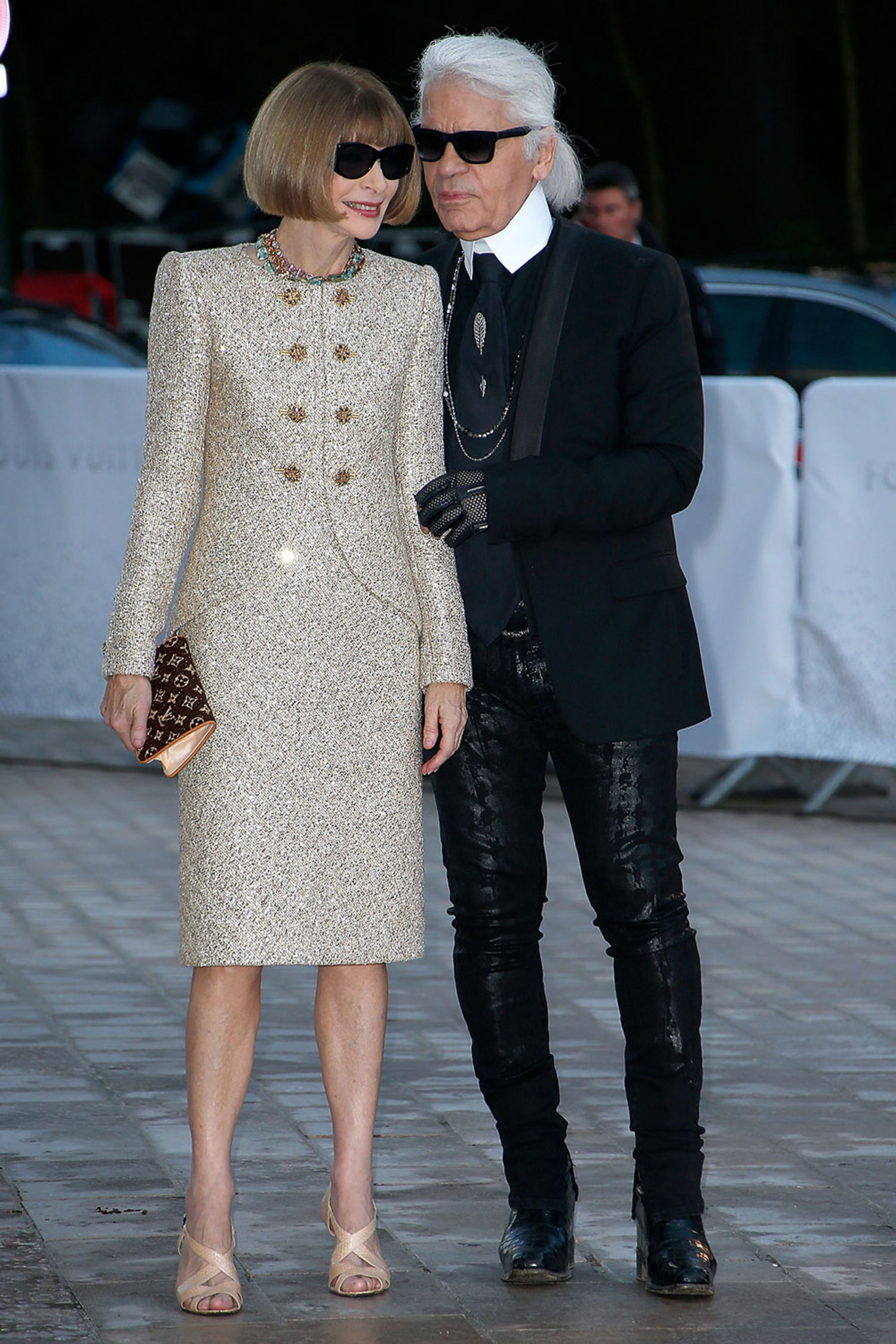 Karl Lagerfeld, Anna Wintour's gift, Glamour BFF, 1500x2250 HD Phone