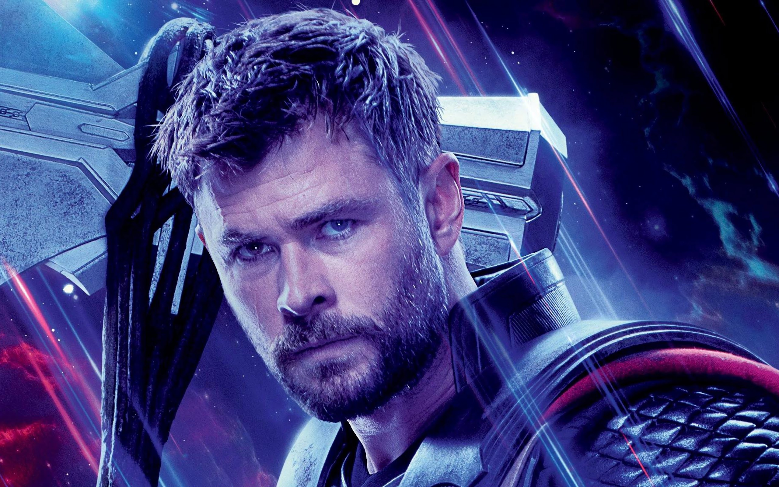 Chris Hemsworth, Avengers Endgame, 4K wallpaper, Epic battle, 2560x1600 HD Desktop