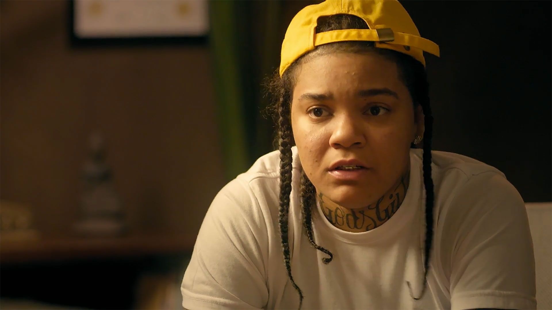 Young M.A: Released a song, "Body Bag", which became a YouTube hit in 2015. 1920x1080 Full HD Background.
