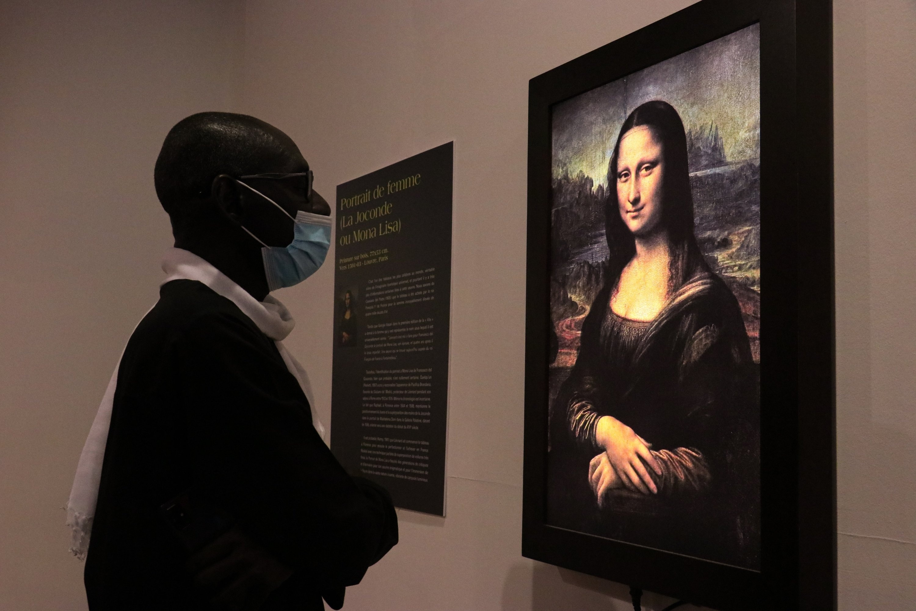 Mona Lisa, Leonardo da Vinci, Exhibitions, 3000x2000 HD Desktop
