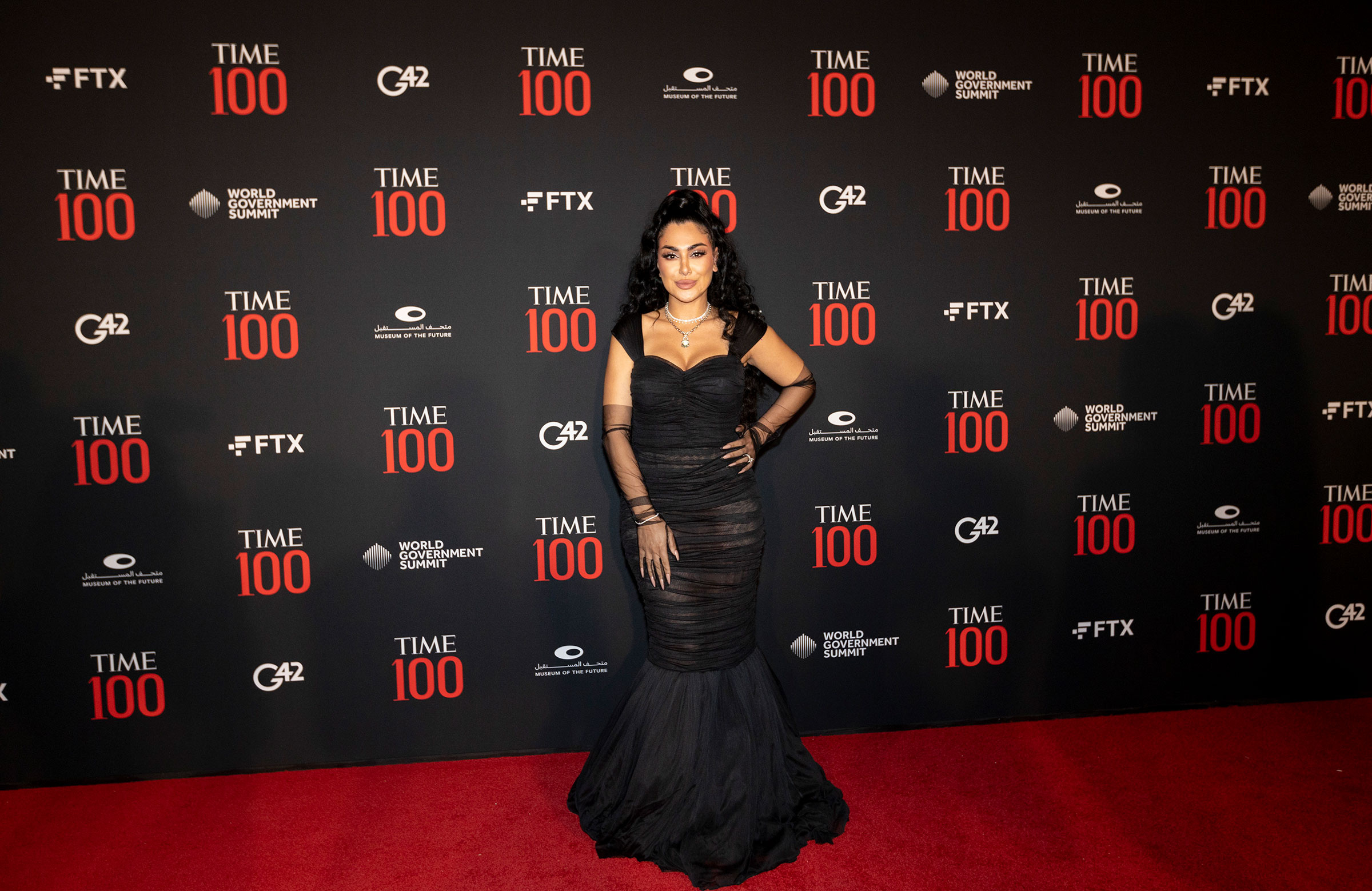 Time100 impact awards, Memorable red carpet moments, Gala fashion, Star-studded event, 2400x1560 HD Desktop