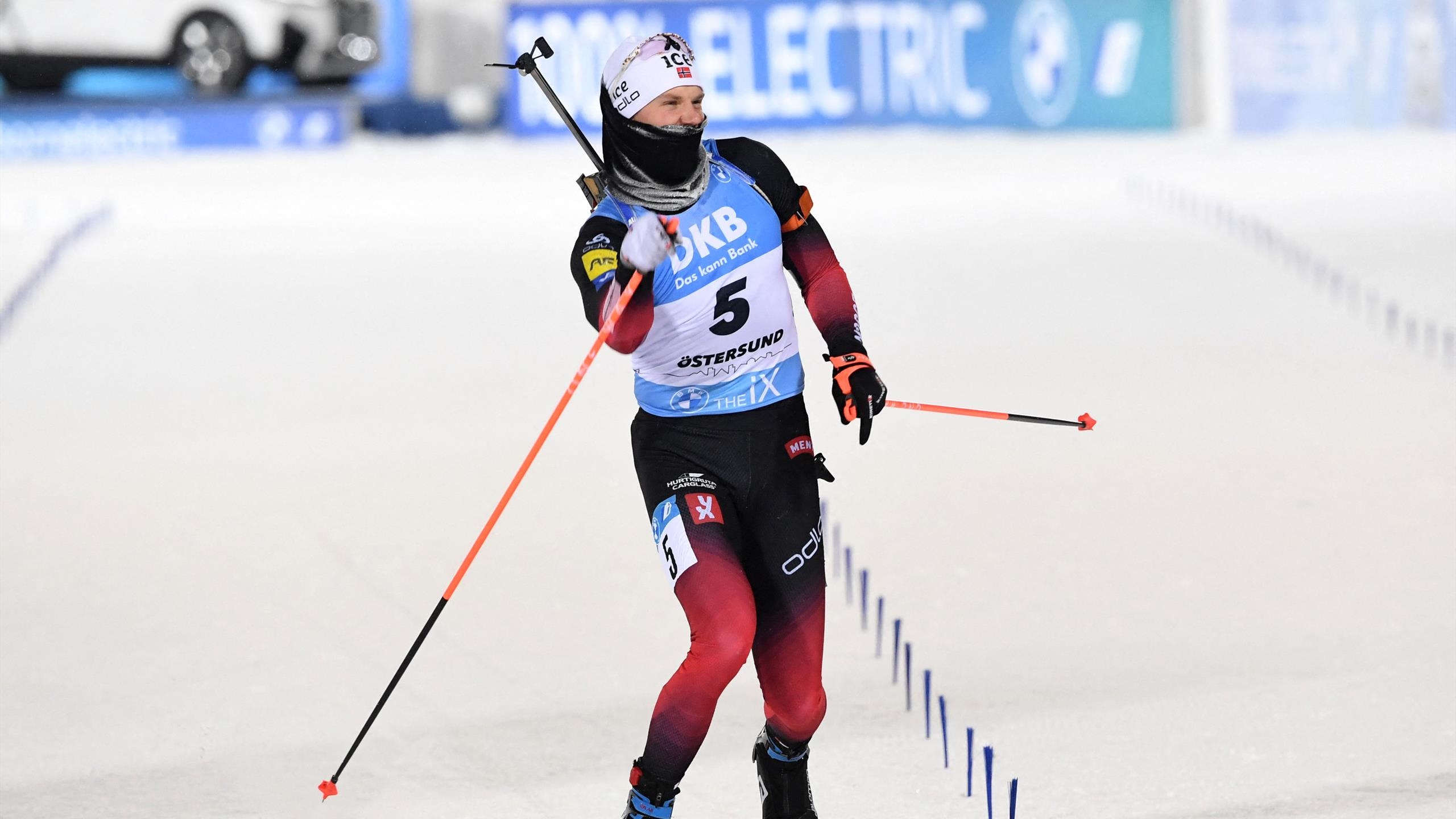 Sebastian Samuelsson, Pursuit, French women, International biathlon, 2560x1440 HD Desktop