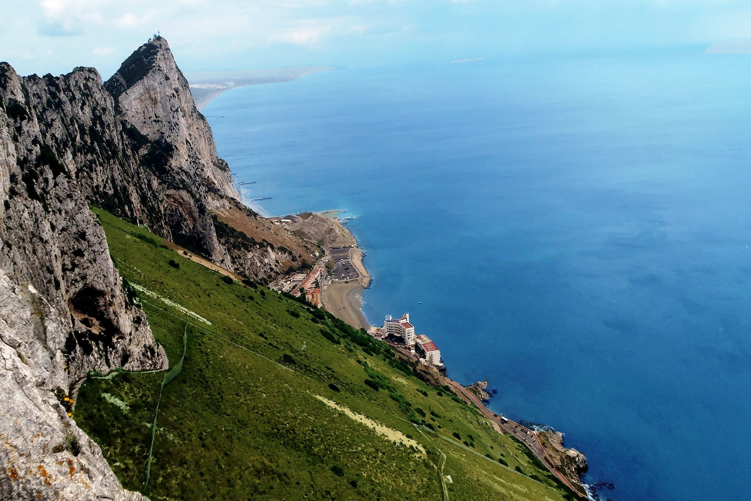 Rock of Gibraltar, High-resolution wallpapers, Tourist attraction, Stunning photography, 2400x1600 HD Desktop