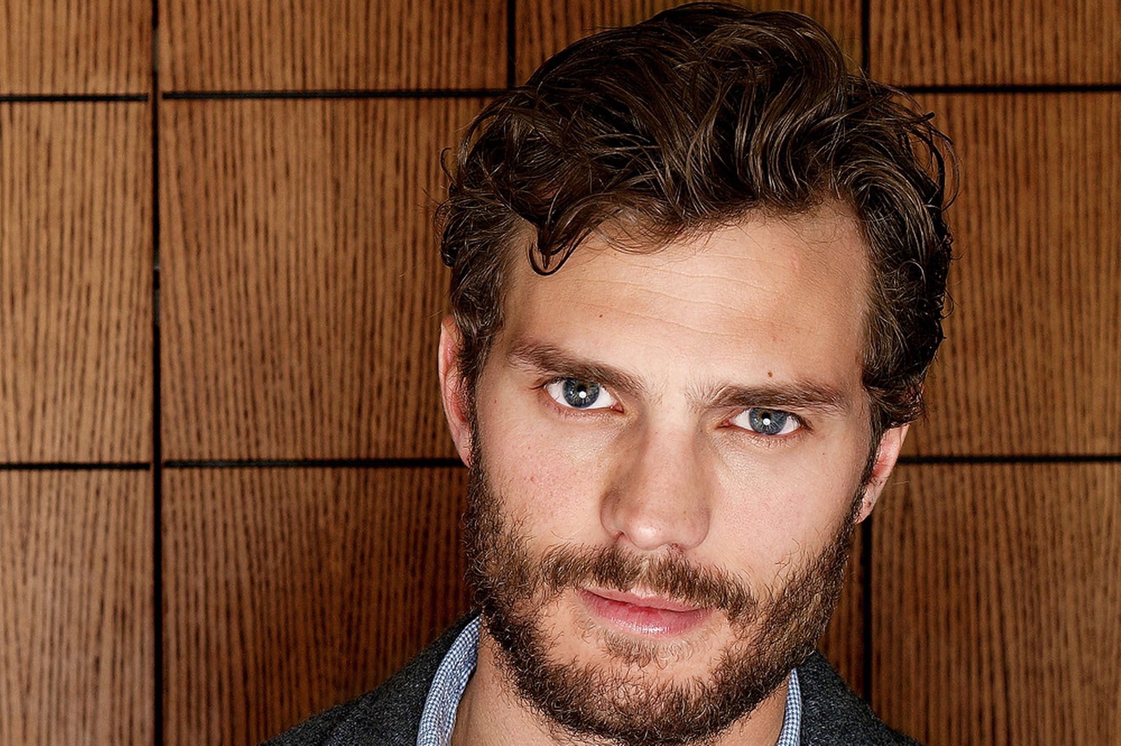 Jamie Dornan: Earned international recognition for playing Sheriff Graham Humbert in the series Once Upon a Time (2011–2013). 2200x1470 HD Wallpaper.