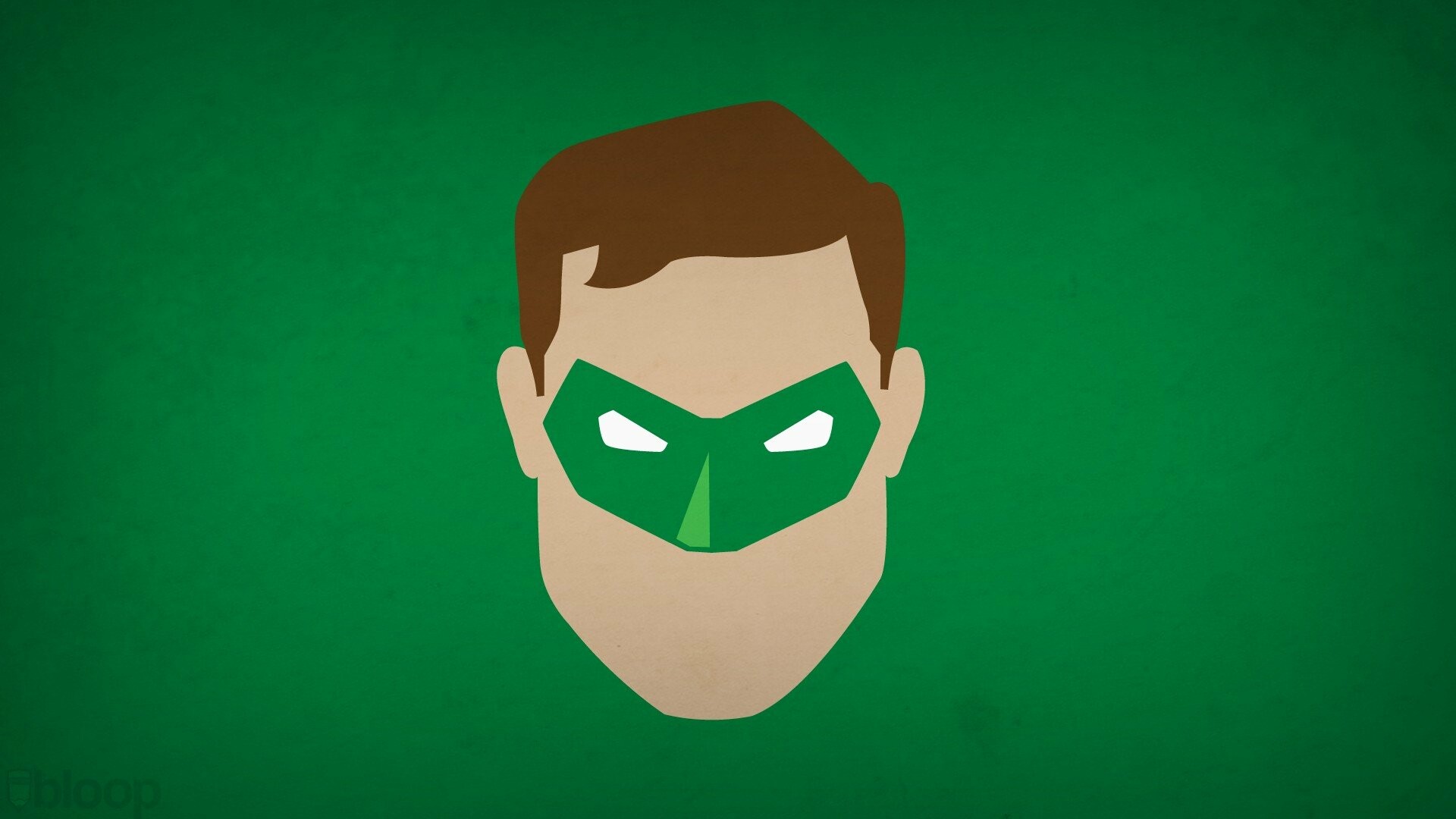 Green Lantern: Hal Jordan, Minimalistic, Superheroes. 1920x1080 Full HD Background.