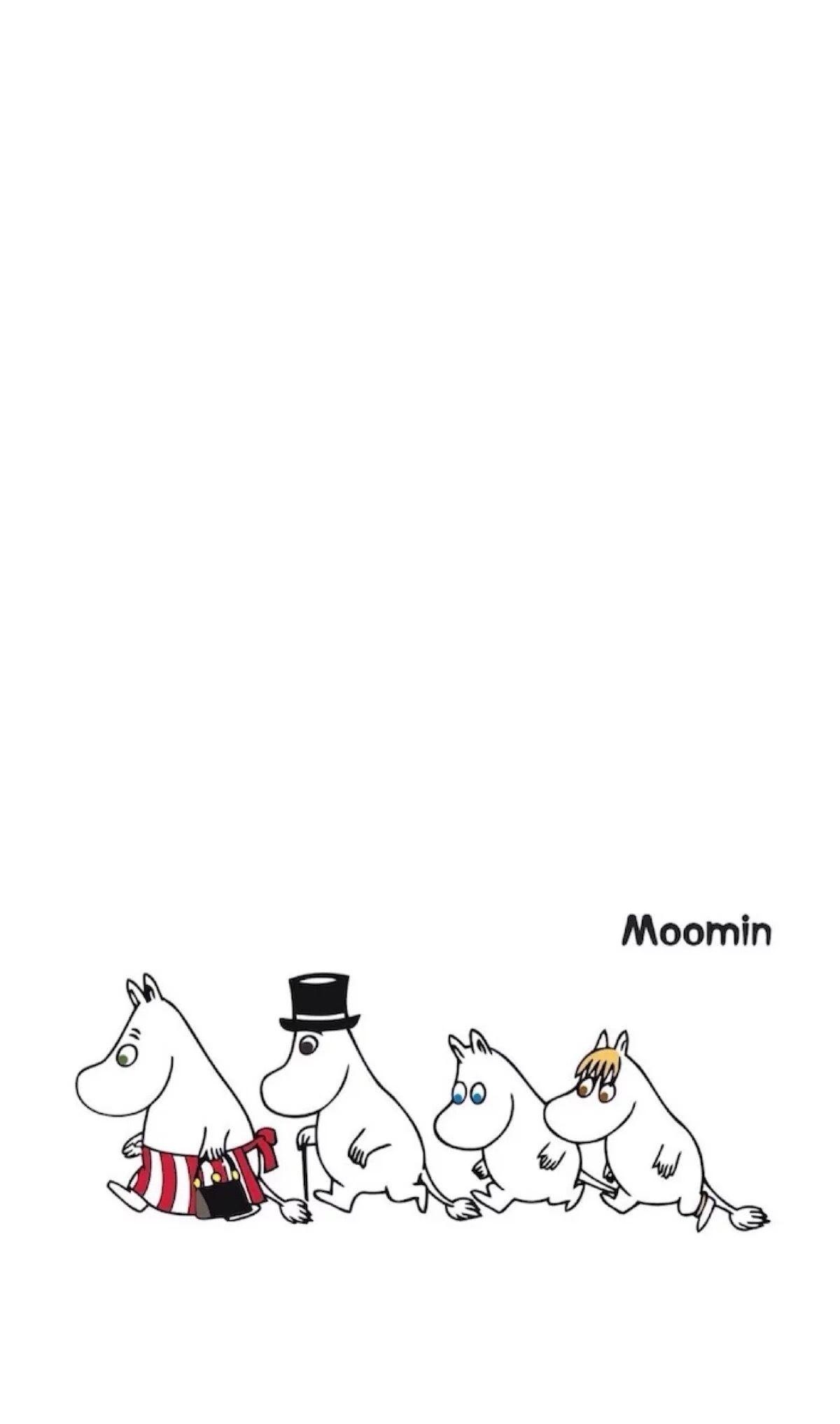 Moomin: Moominmamma, Moominpapa, Moomintroll. 1200x2040 HD Background.