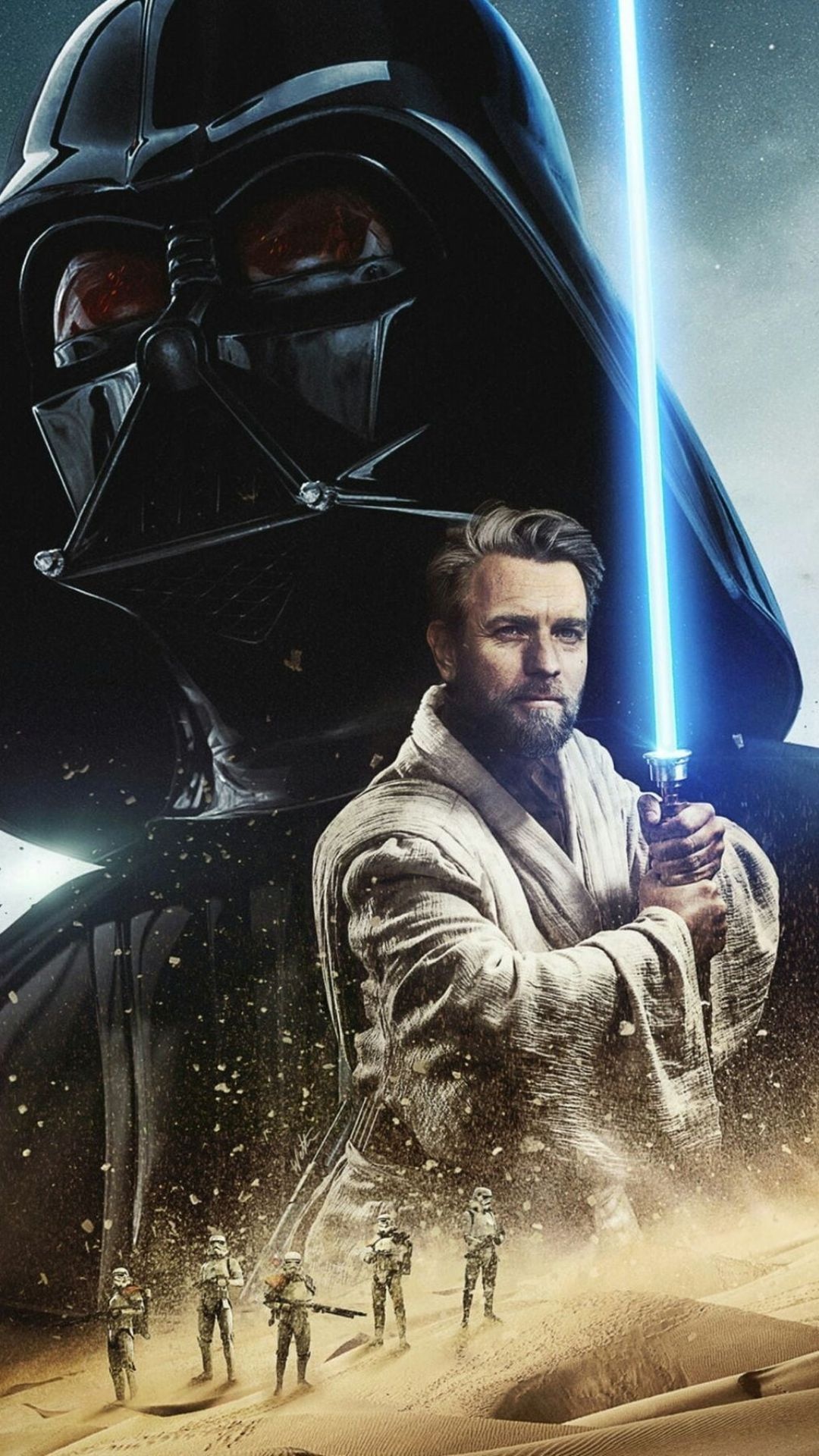 Obi Wan, Star Wars, Finest backgrounds, Download the best, 1080x1920 Full HD Handy