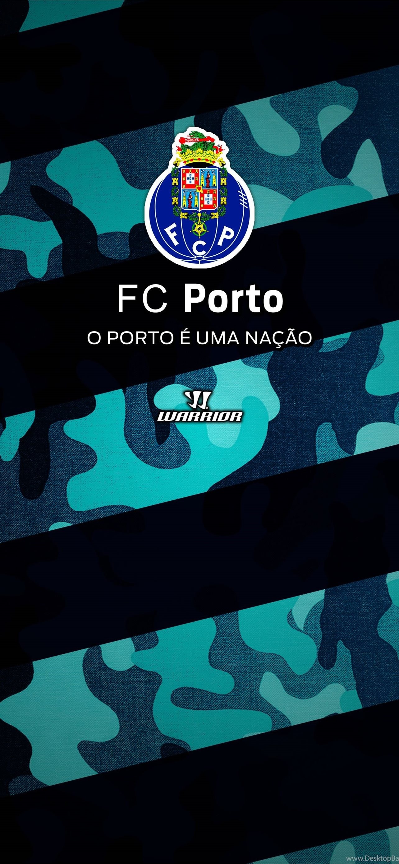 FC Porto: A Portuguese soccer club that plays in the Primeira Liga, the top division of Portuguese soccer. 1290x2780 HD Wallpaper.