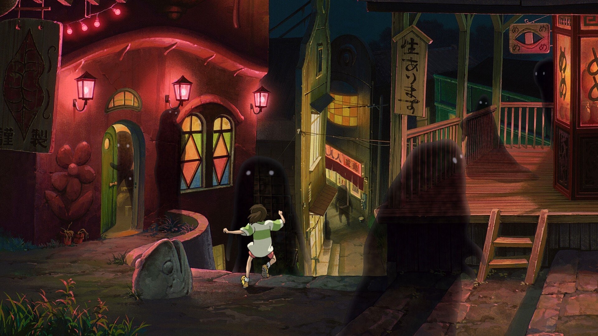 Studio Ghibli: Spirited Away won the 2002 Golden Bear, Anime. 1920x1080 Full HD Wallpaper.
