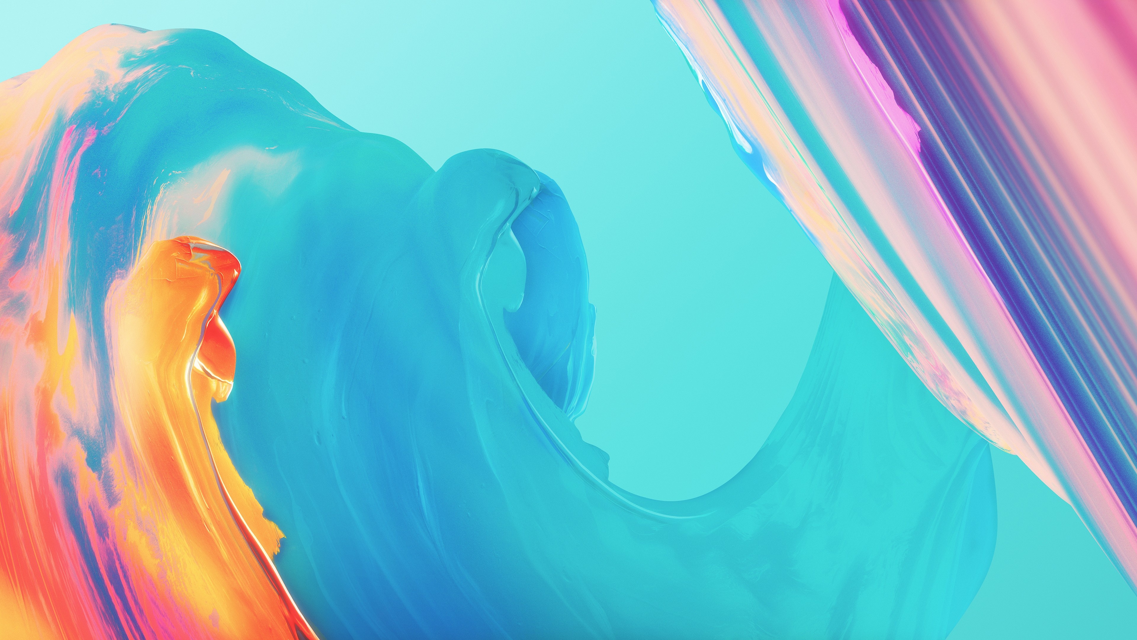 Abstract paint, 4K Ultra HD, Colorful background, Visual art, 3840x2160 4K Desktop