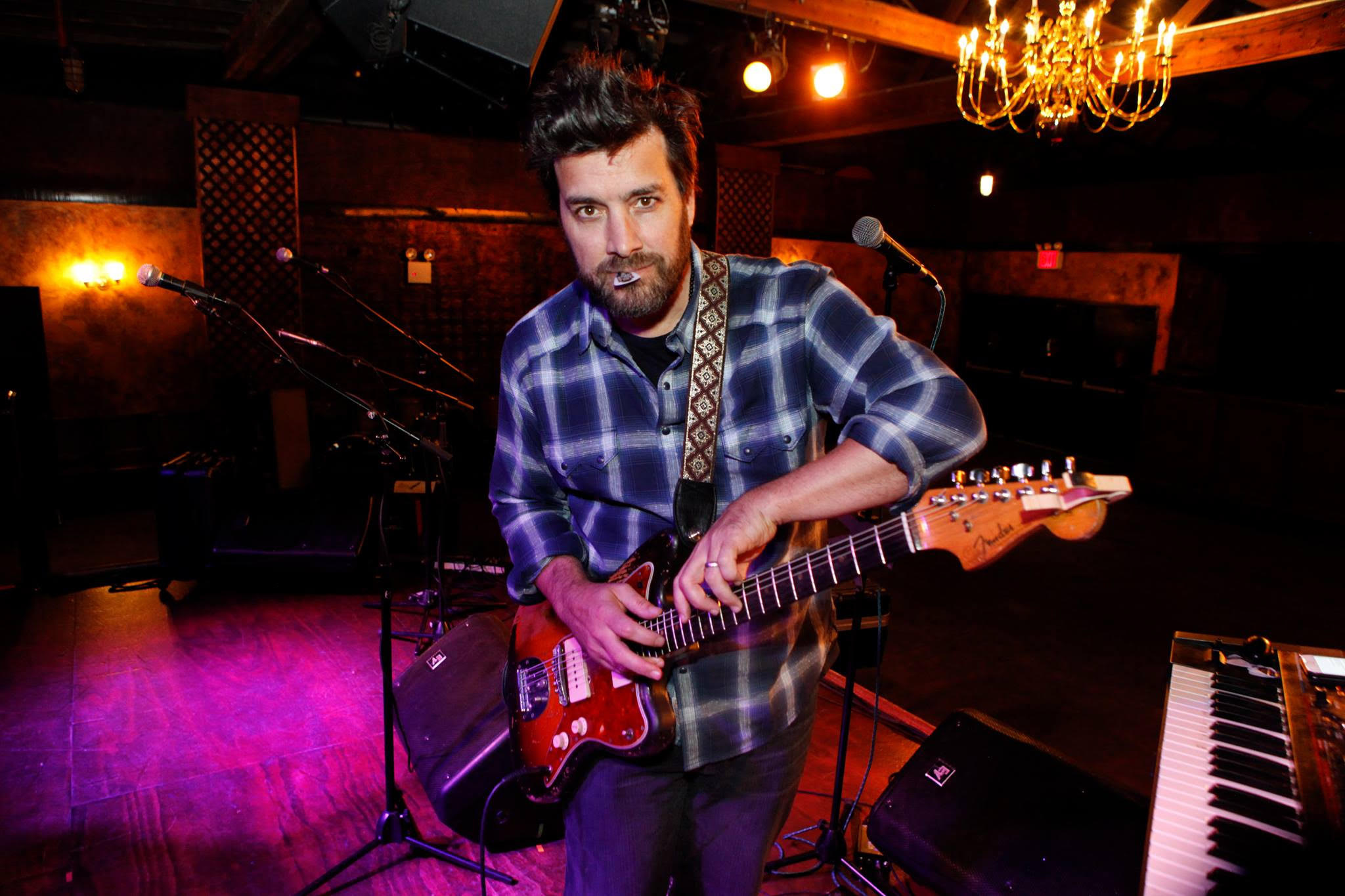 Bob Schneider: Signed with Kirtland Records and released Lovely Creatures in September 2009, Guitar. 2050x1370 HD Background.