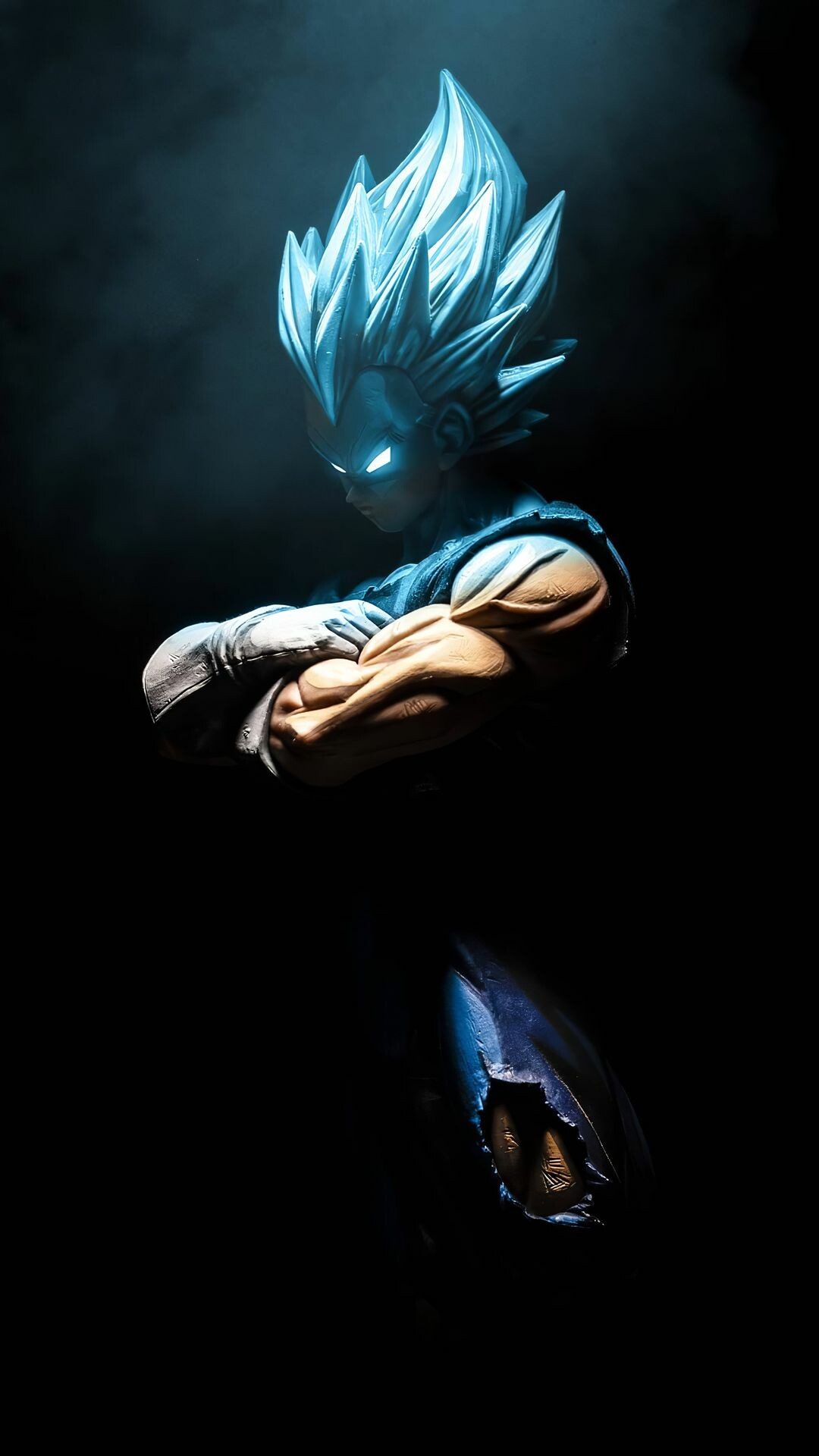 Dragon Ball Z: Vegeta, The prince of an extraterrestrial warrior race known as the Saiyans. 1080x1920 Full HD Background.