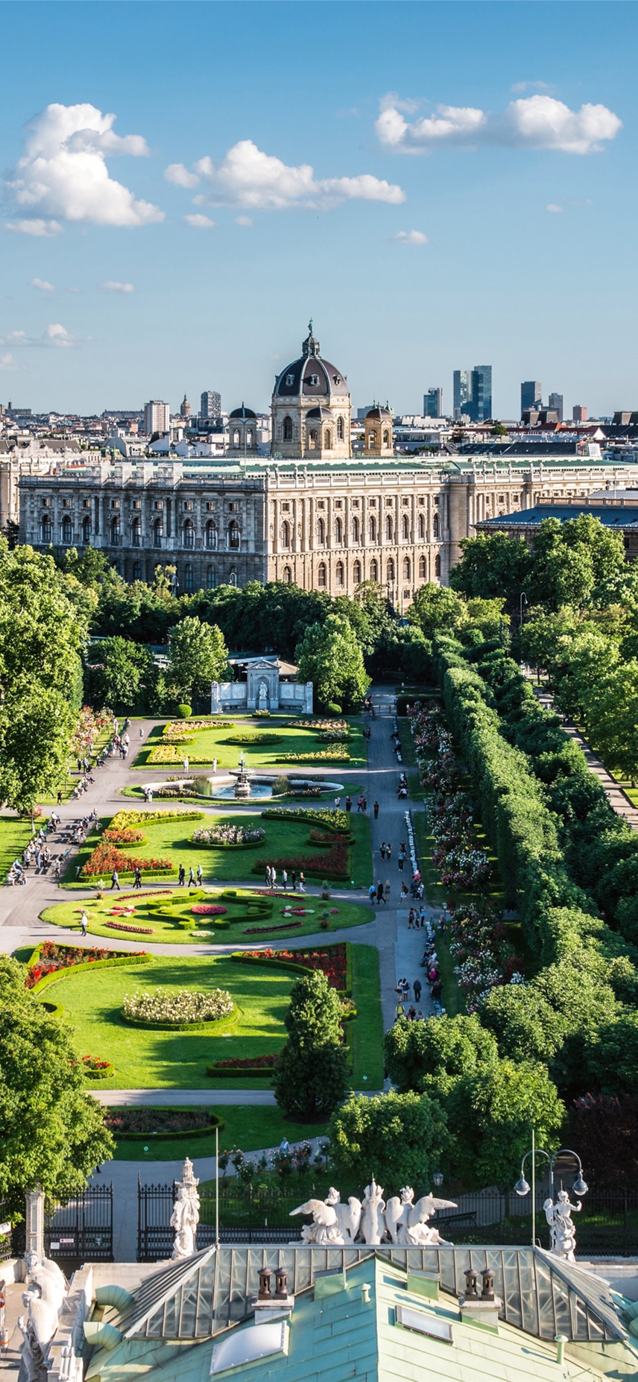Vienna iPhone wallpapers, Stylish cityscape, Mobile screen appeal, Download now, 1290x2780 HD Phone