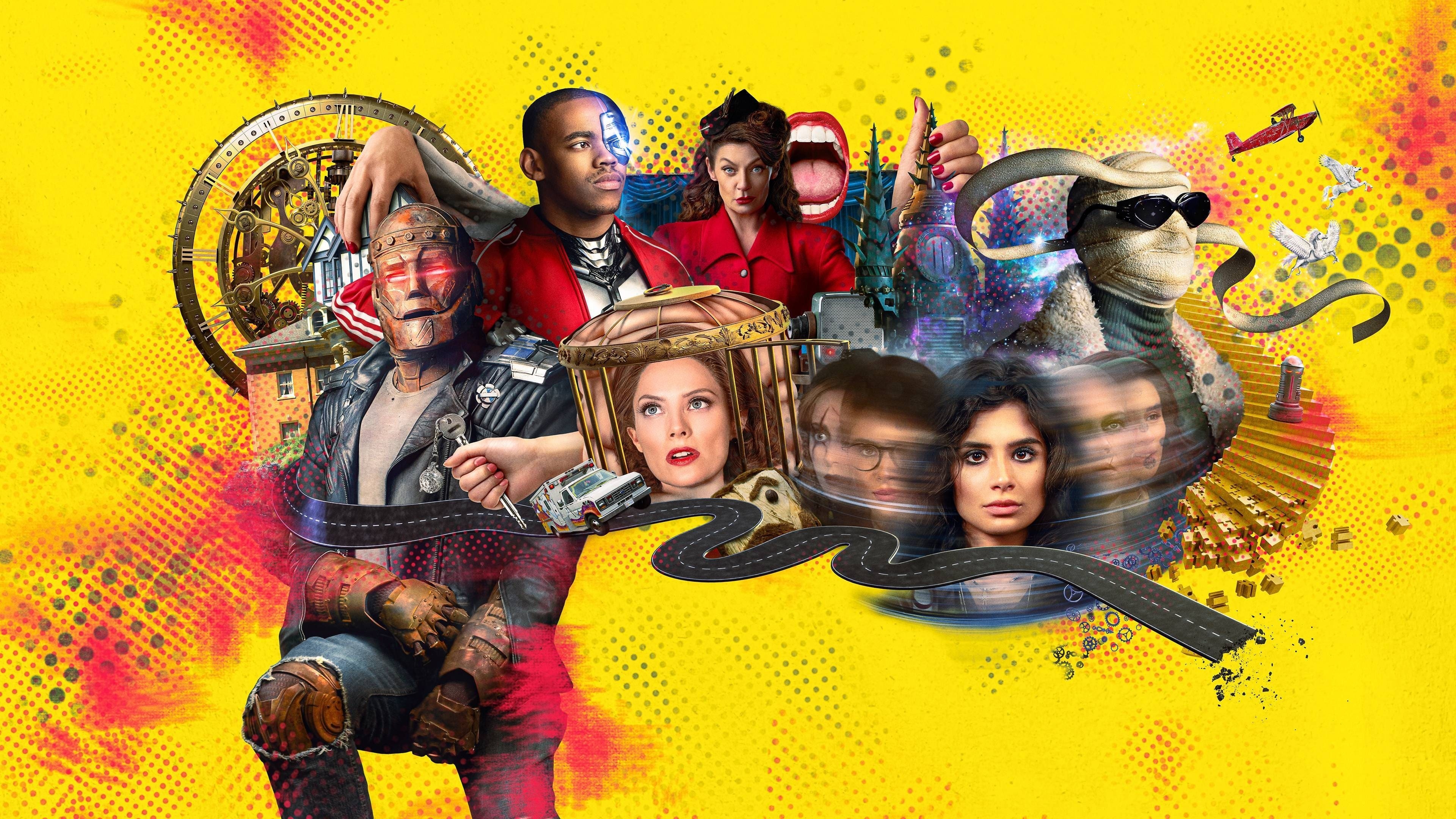 Doom Patrol TV Series, Quirky superhero team, Online TV series, Plex streaming, 3840x2160 4K Desktop