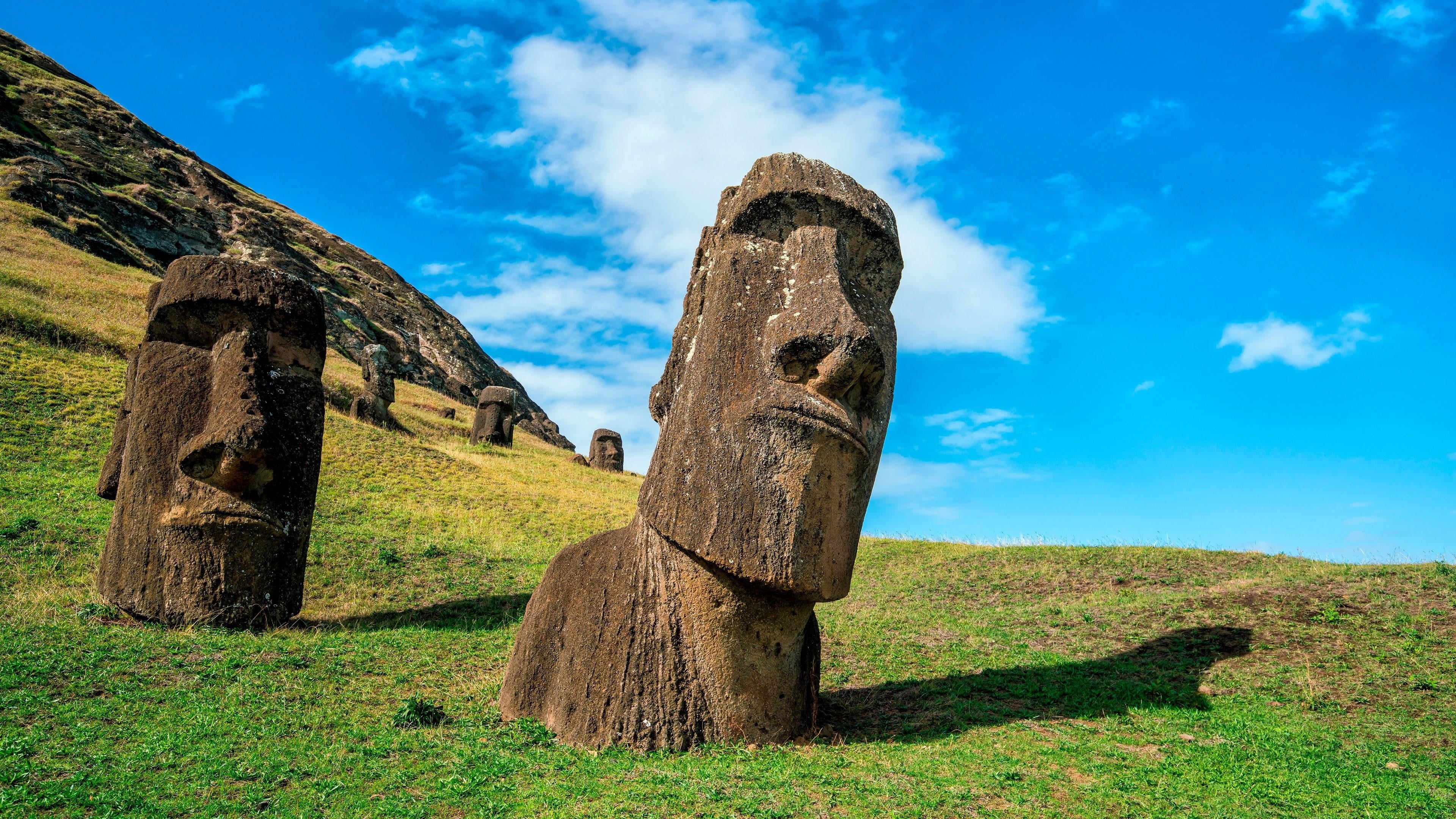 Inspiring reference photos, Easter Island capture, Artistic inspiration, Foto como referencia, 3840x2160 4K Desktop