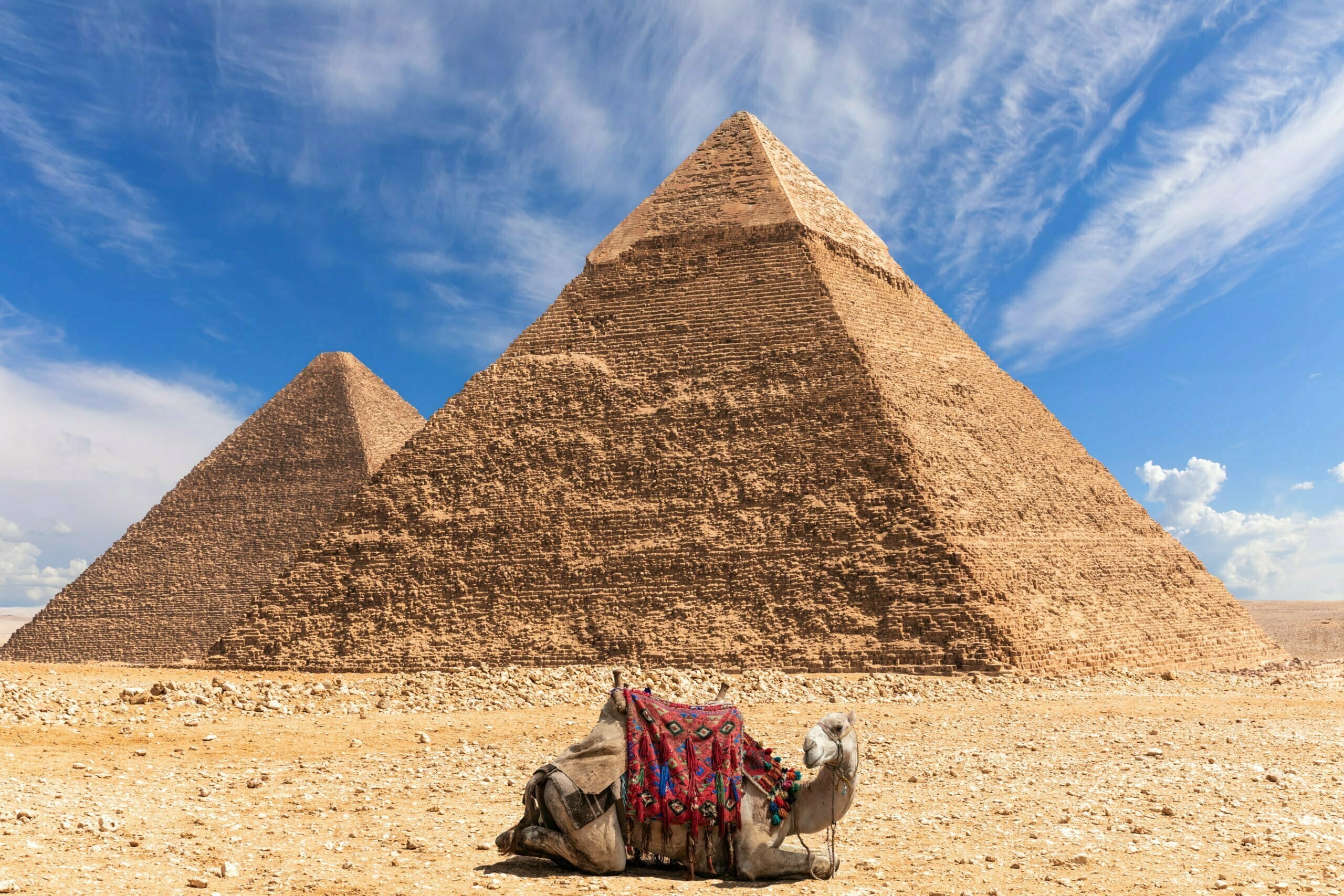Pyramids of Giza, Egyptian journey, Cairo's gems, Travelist's paradise, 2560x1710 HD Desktop