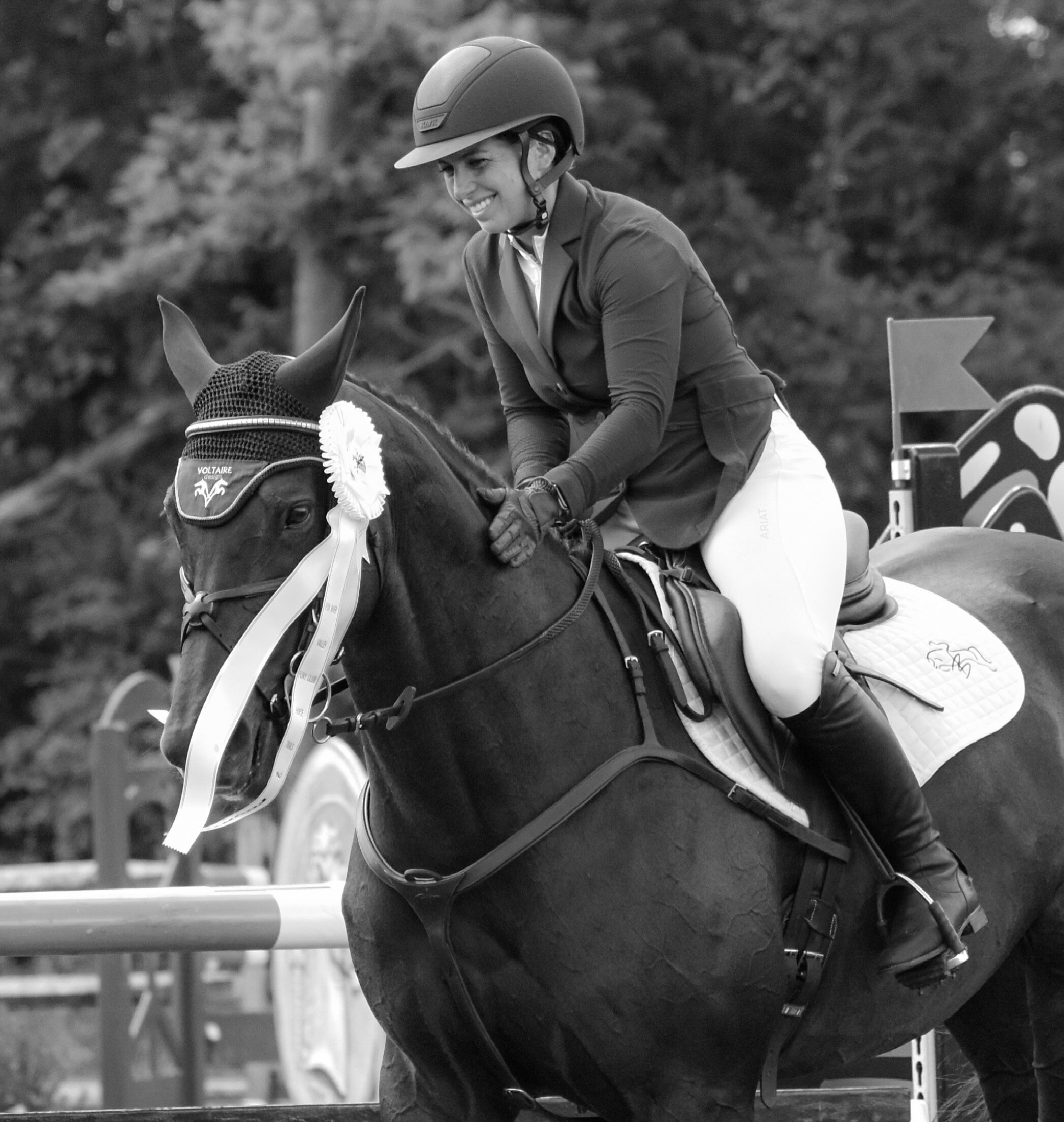 Eventing: Monochrome Emily DiMaria, A professional horse trials rider and trainer based in Michigan. 2100x2210 HD Wallpaper.