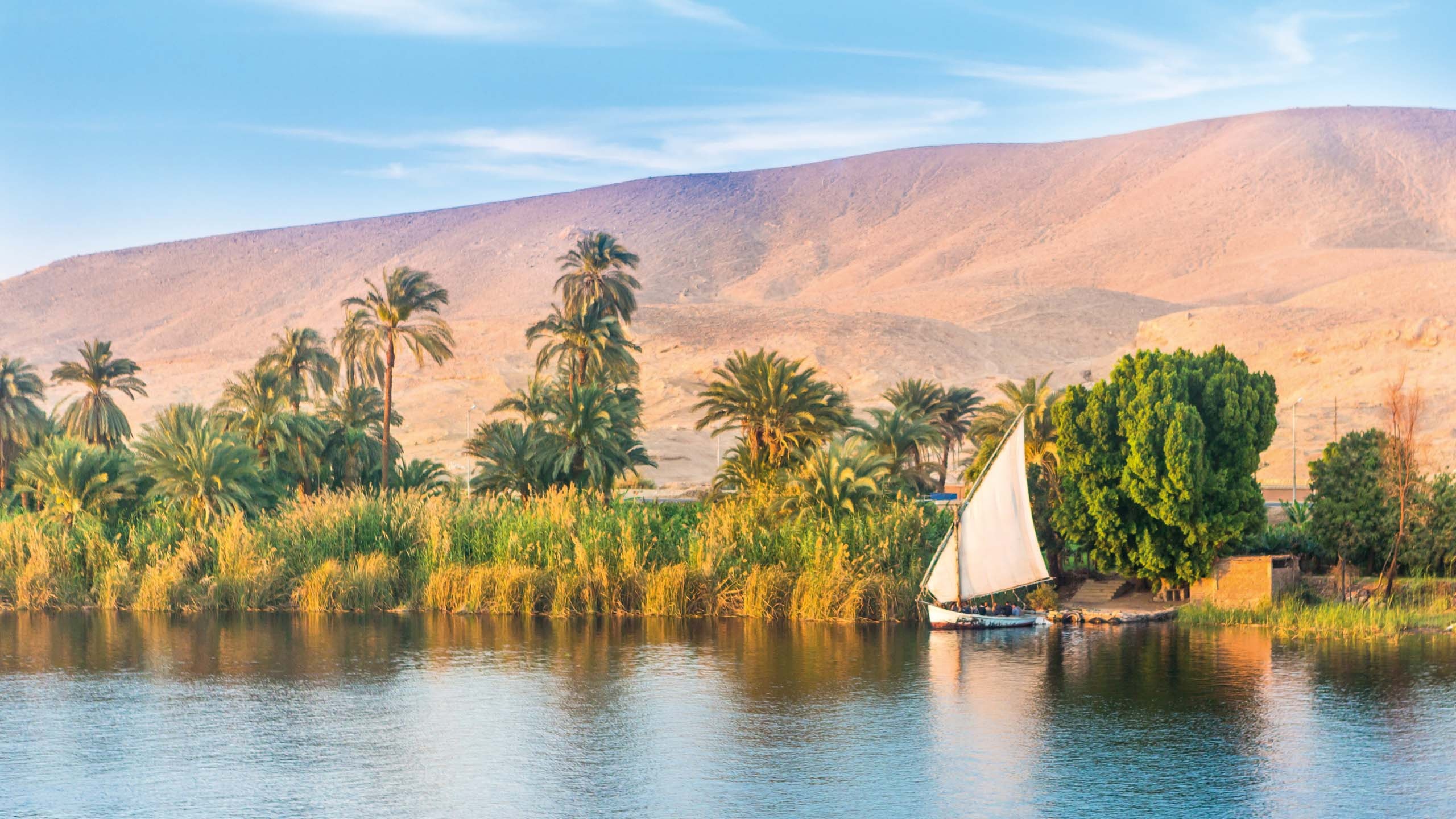The Nile River, Return to Egypt, Travelogue experience, Abercrombie & Kent, 2560x1440 HD Desktop