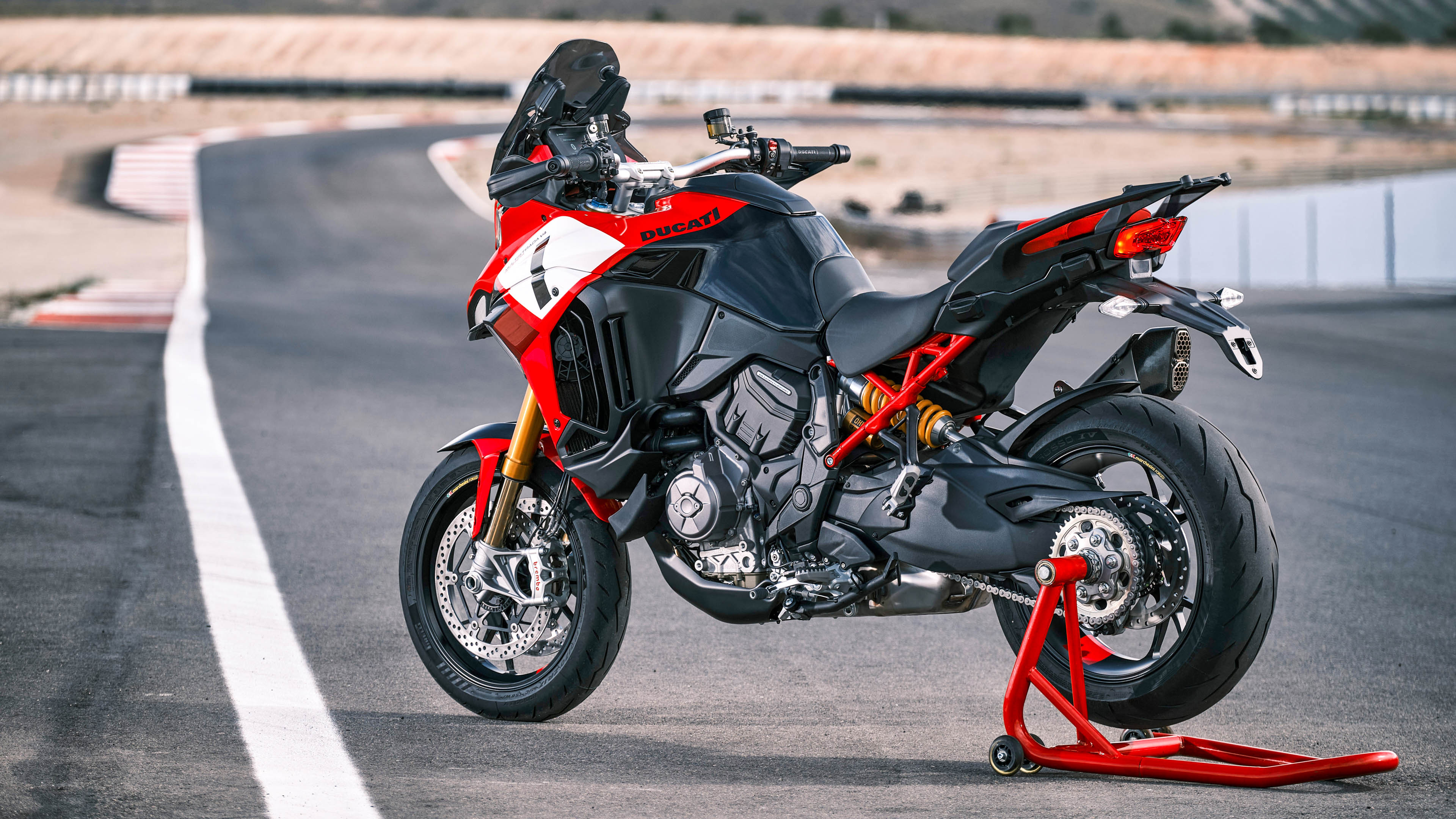 Ducati Multistrada V4, Adventure bike, Pikes Peak edition, Panigale technology, 3840x2160 4K Desktop