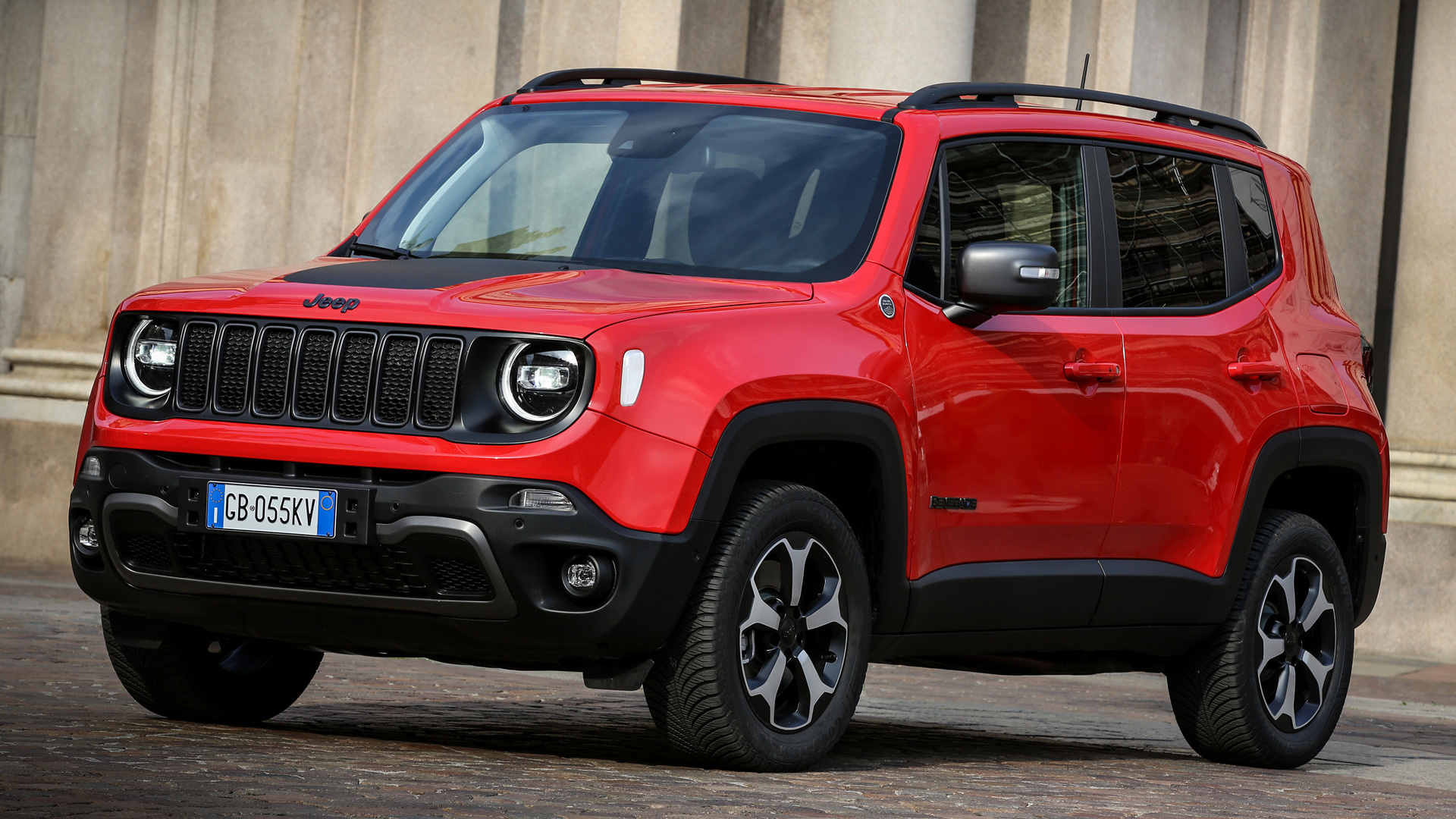 2020 Jeep Renegade Plug-in Hybrid Trailhawk, Elevated electrification, Sustainable driving, Enhanced performance, 1920x1080 Full HD Desktop