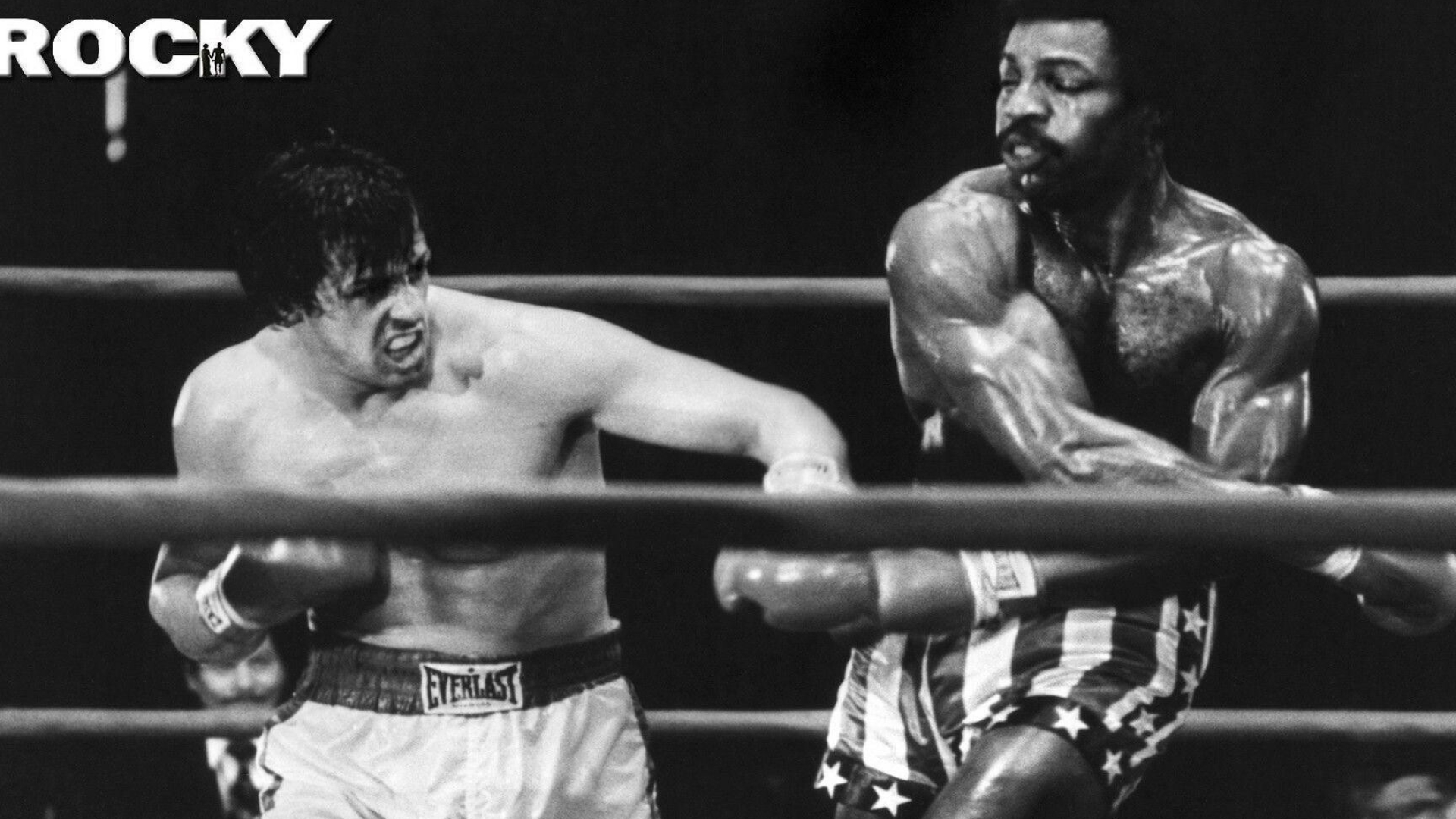 Rocky: In the film, Balboa gets an unlikely shot at the world heavyweight championship held by Apollo Creed. 1920x1080 Full HD Wallpaper.