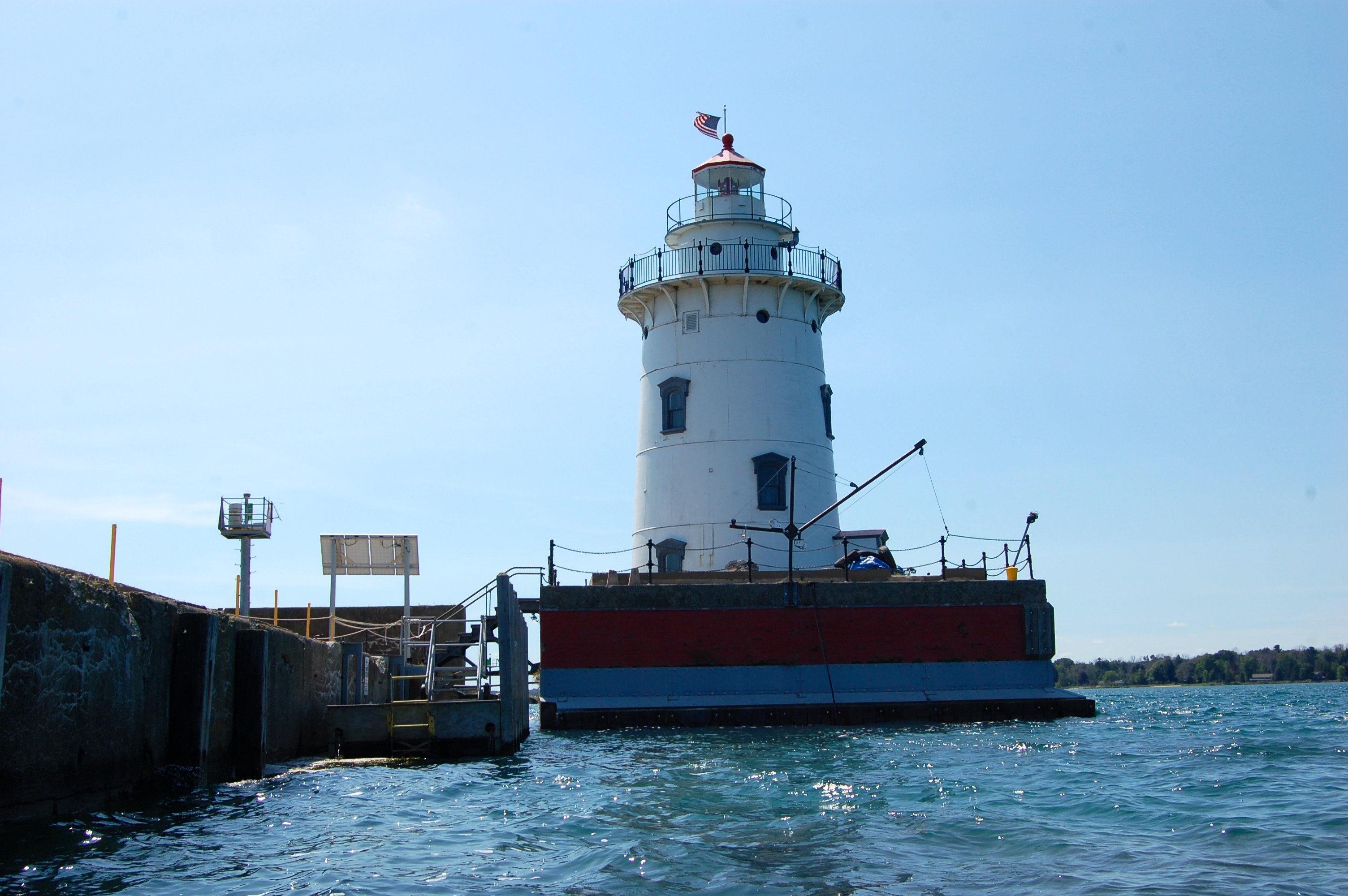 Lake Huron, Harbor Beach Lighthouse, Travel, 3010x2000 HD Desktop