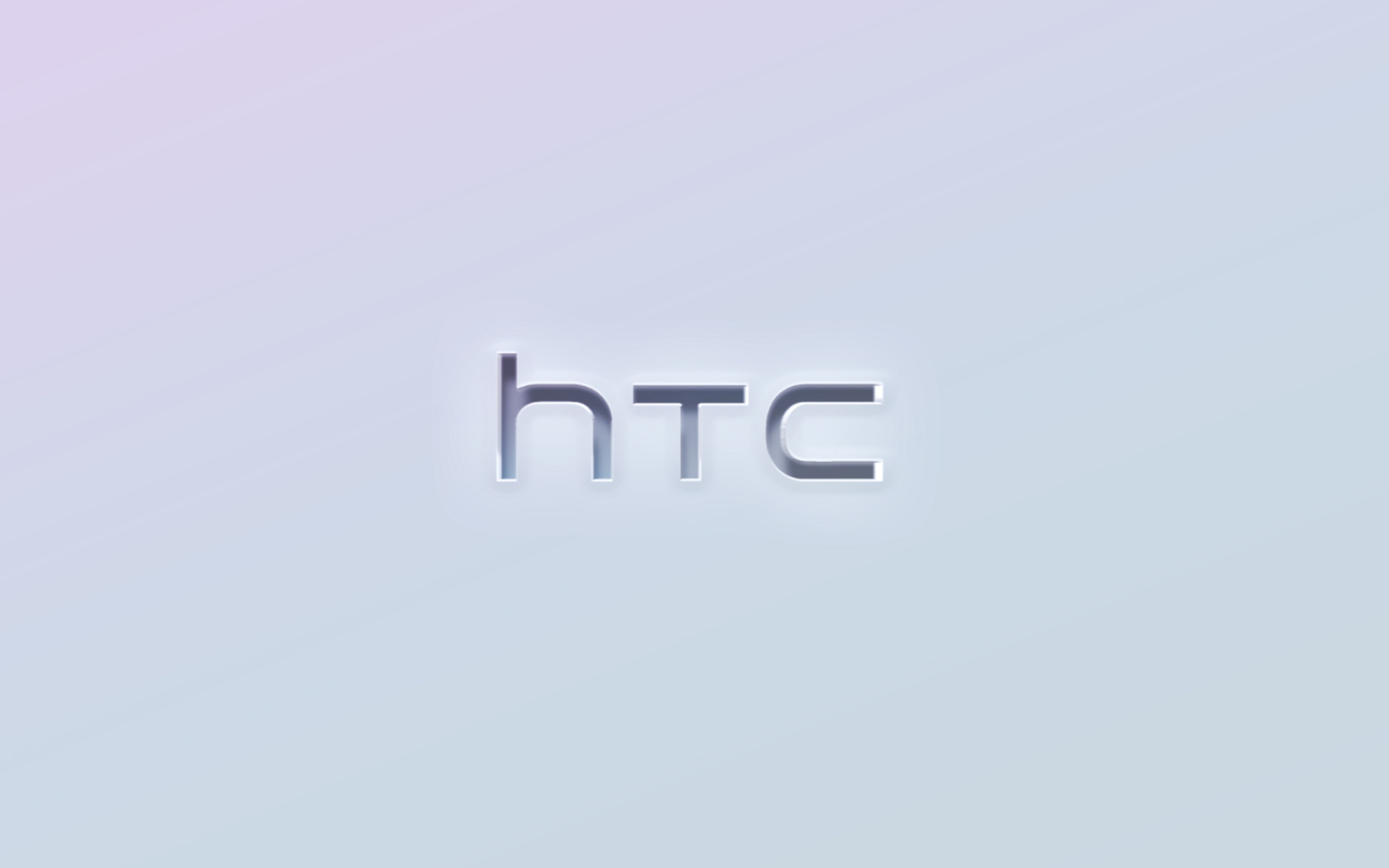 HTC Logo, Cut-out 3D text, White background, Brand emblems, 2880x1800 HD Desktop