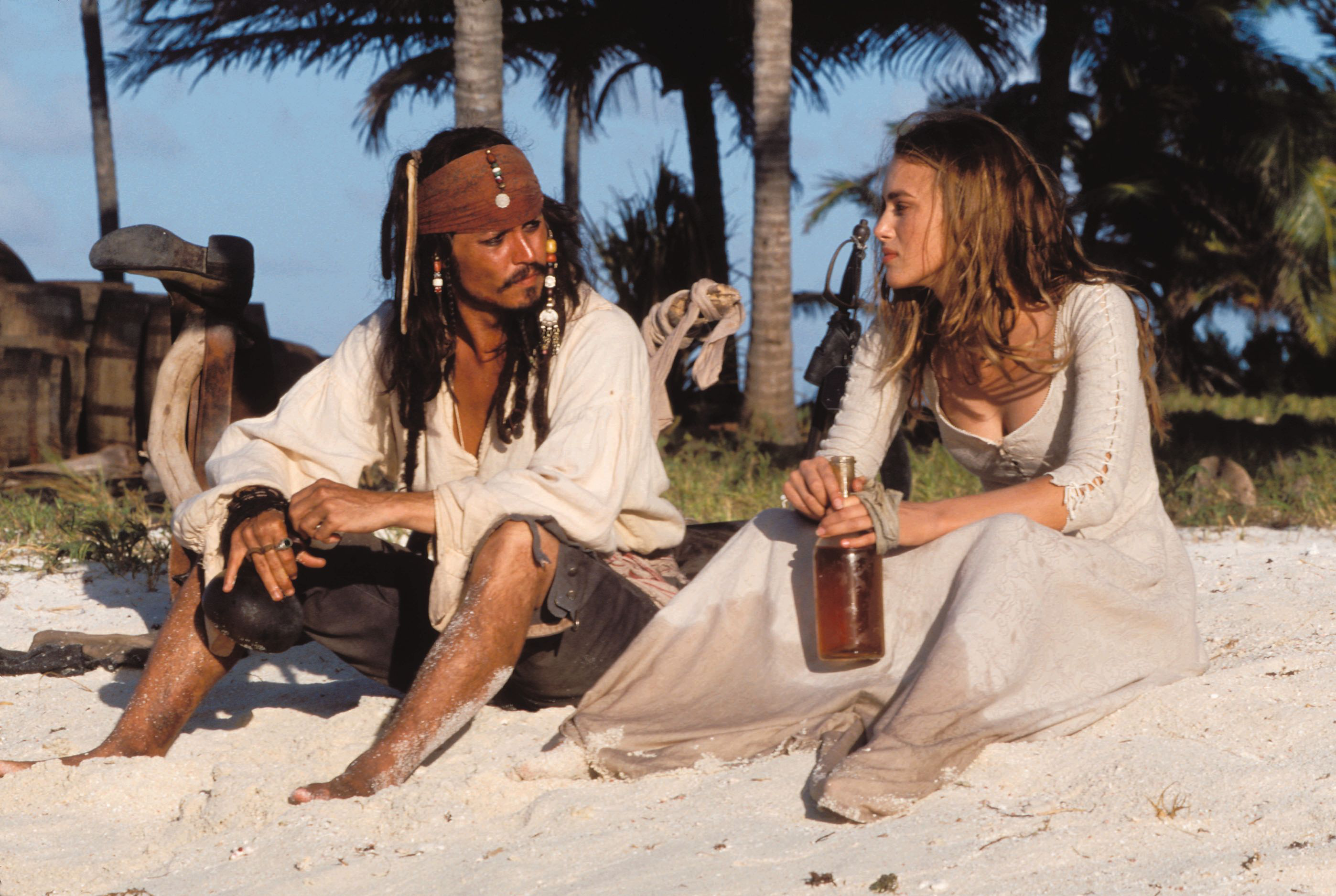 Keira Knightley, Pirates of the Caribbean, Jack Sparrow, HD Wallpaper, 2800x1880 HD Desktop