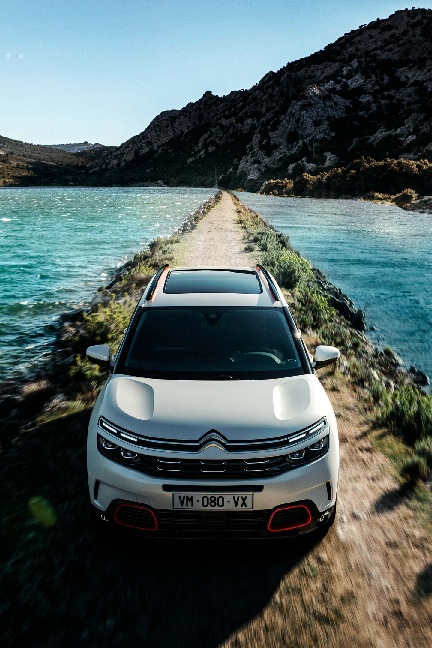 Citroen: Model C5 Aircross, 2018 SUV, Outdoor, The French car manufacturer. 1440x2160 HD Wallpaper.
