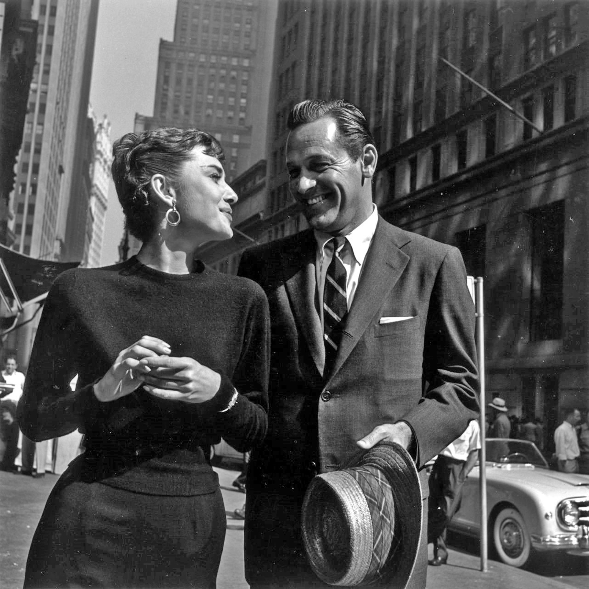 Audrey Hepburn, Sabrina 1954, William Holden, 2000x2000 HD Handy