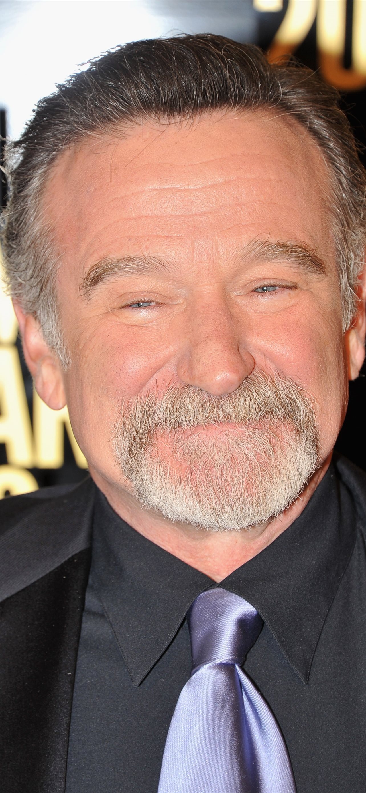 Robin Williams: Portrayed Adrian Cronauer in a 1987 war comedy film, Good Morning, Vietnam. 1290x2780 HD Wallpaper.