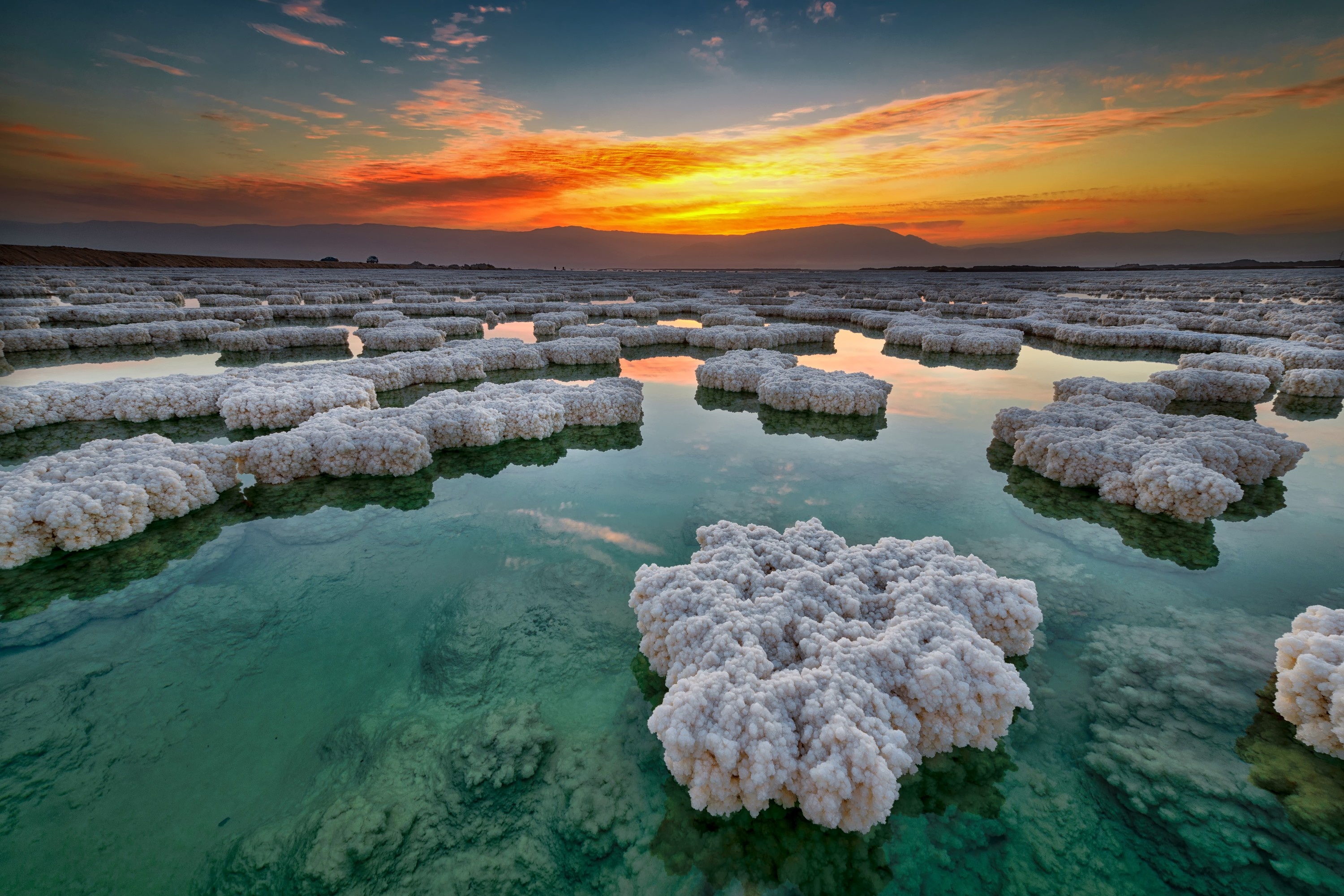 Dead Sea attractions, Israel's natural wonder, Graceful beauty, Travel inspiration, 3000x2010 HD Desktop