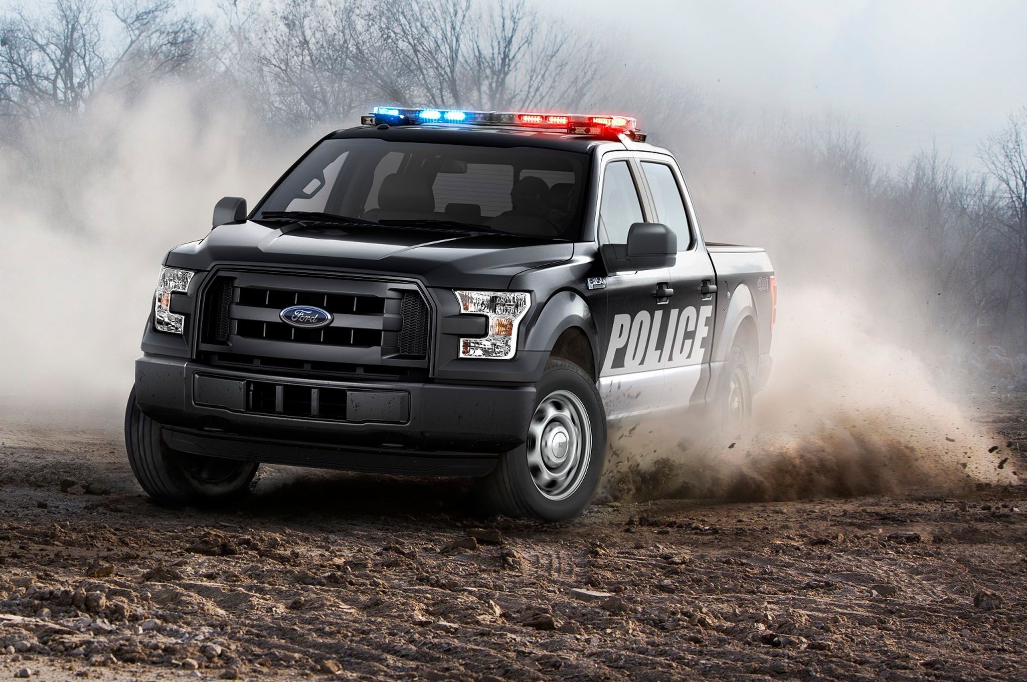 Ford F-150, Police edition, Power and authority, Top-quality wallpapers, 2050x1360 HD Desktop